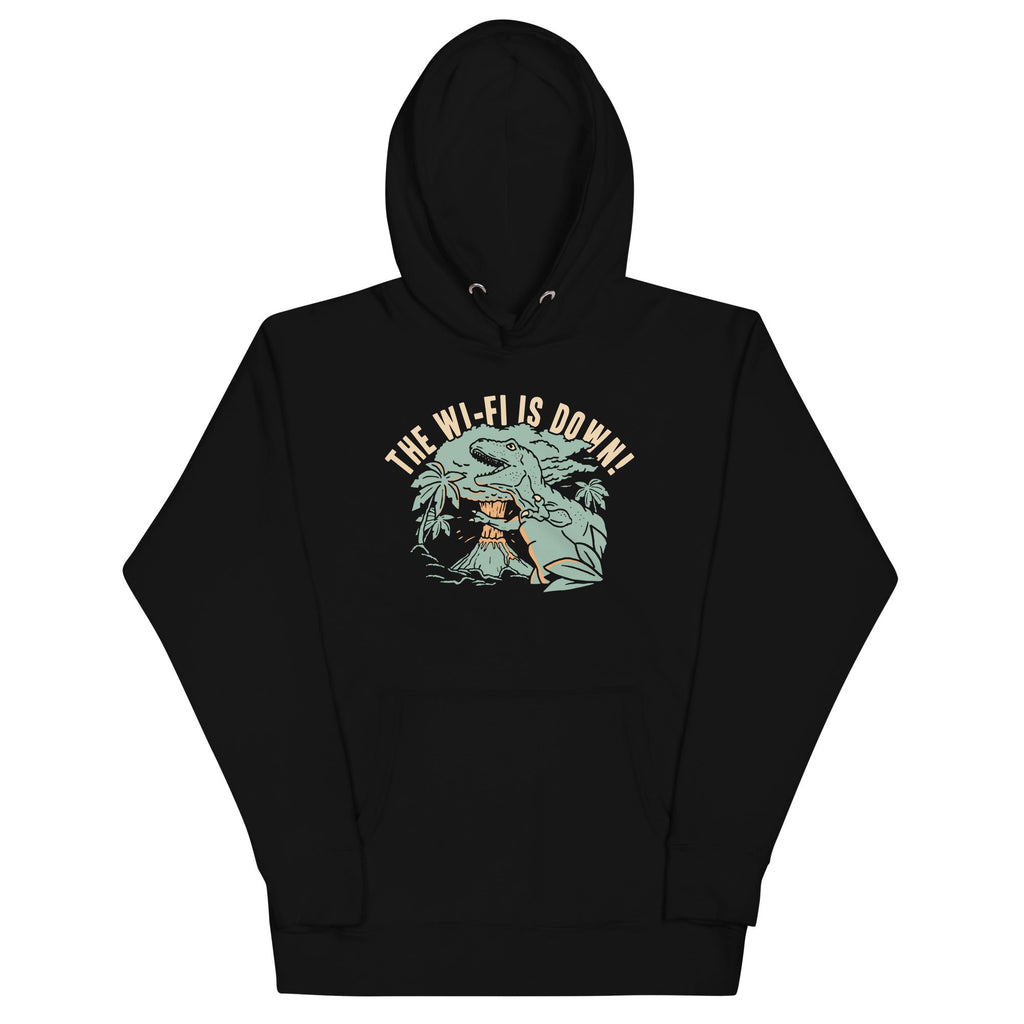 The Wi-Fi Is Down! Unisex Hoodie T-Shirts, Sweatshirt | PureTeeCo.com (Image 2)