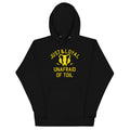 Just And Loyal, Unafraid Of Toil Unisex Hoodie T-Shirts, Sweatshirt | PureTeeCo.com (Image 1)
