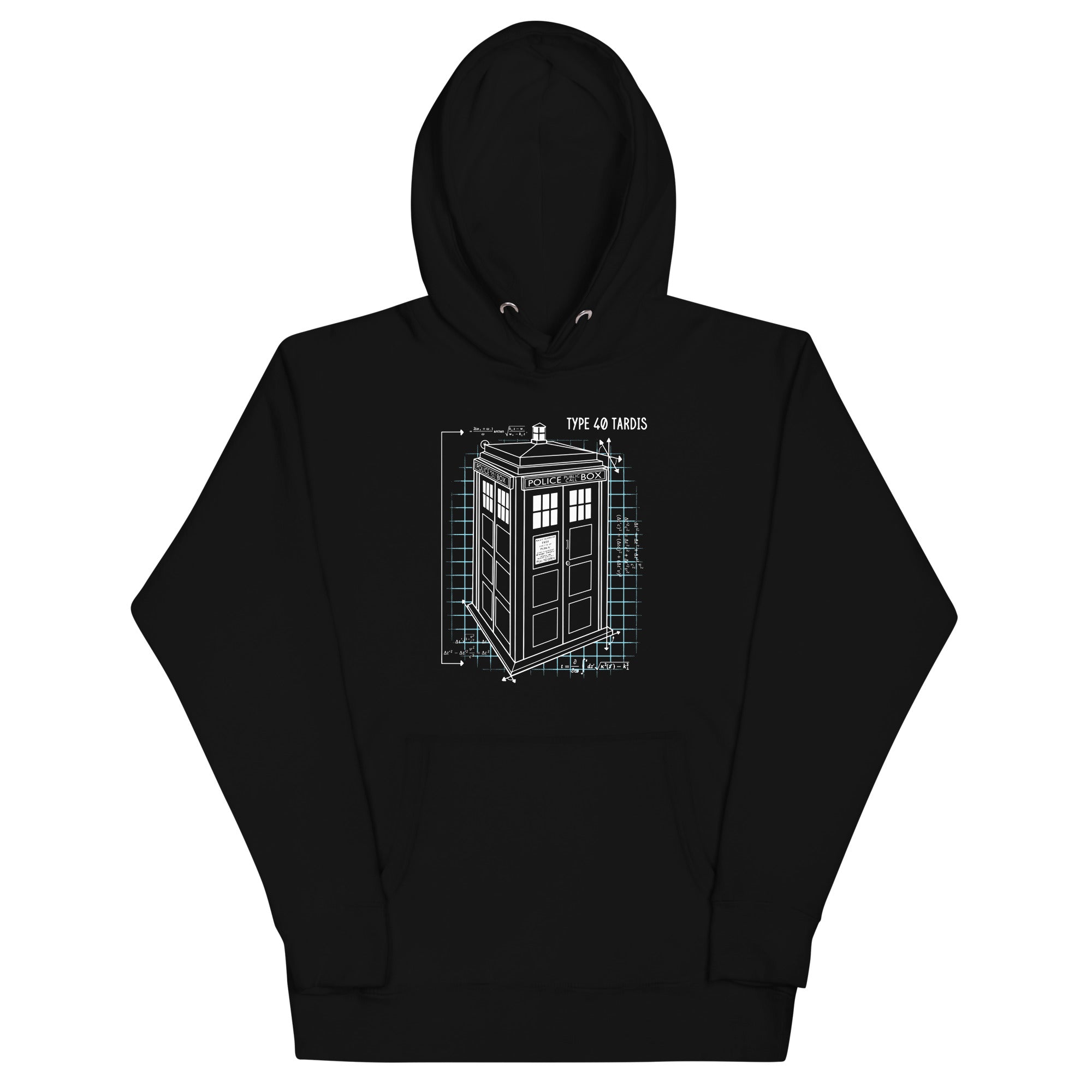 Type 40 Tardis Unisex Hoodie T-Shirts, Sweatshirt | PureTeeCo.com (Image 2)