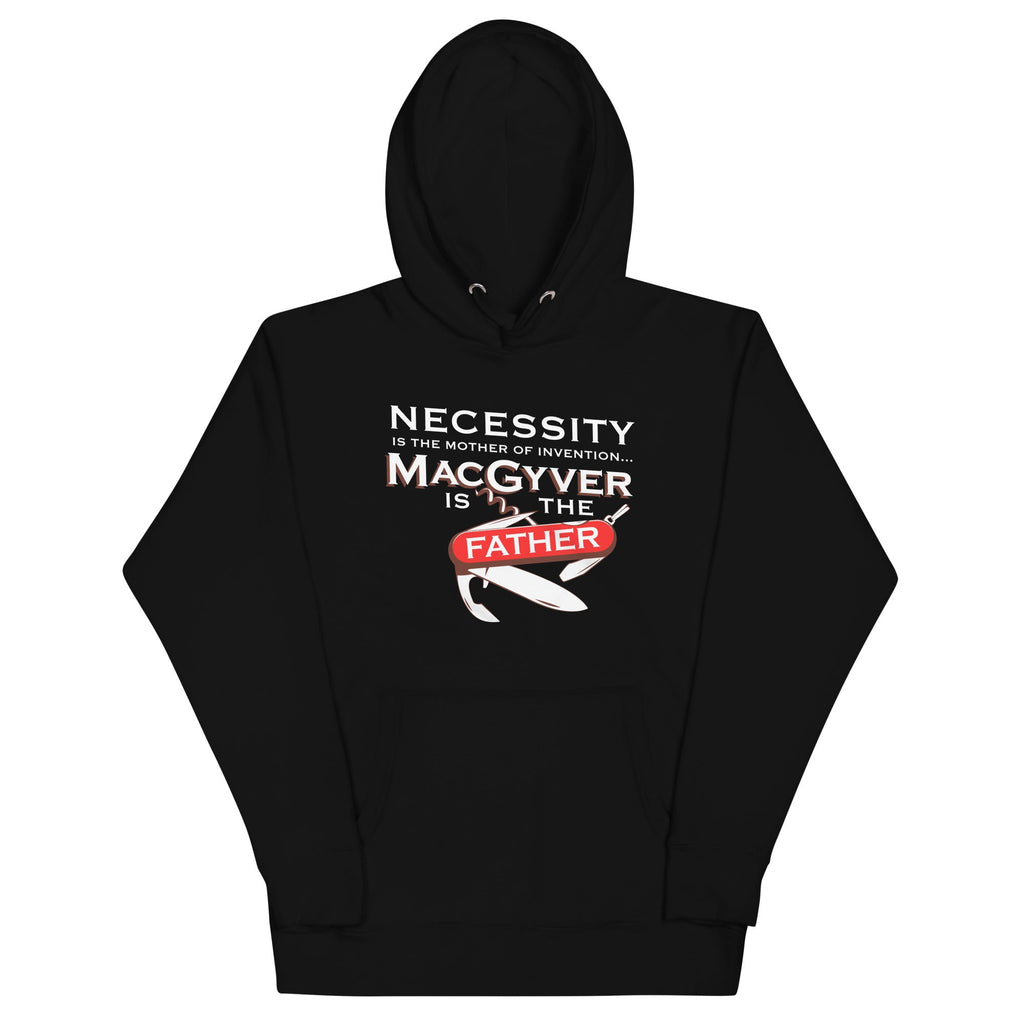 Necessity Is The Mother Unisex Hoodie T-Shirts, Sweatshirt | PureTeeCo.com (Image 2)