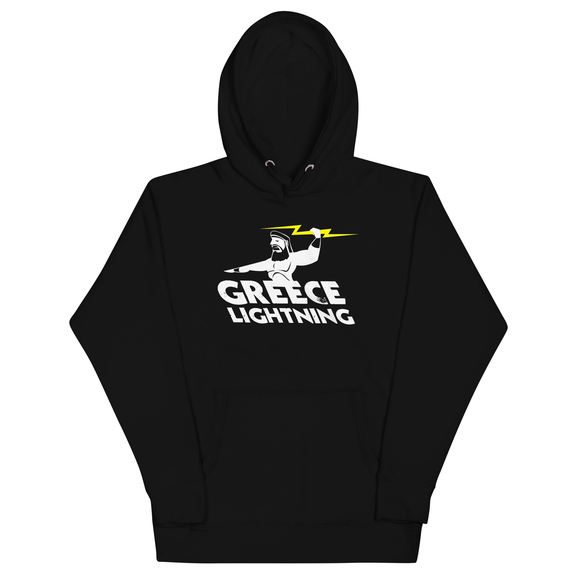 Greece Lightning Unisex Hoodie T-Shirts, Sweatshirt | PureTeeCo.com (Image 2)