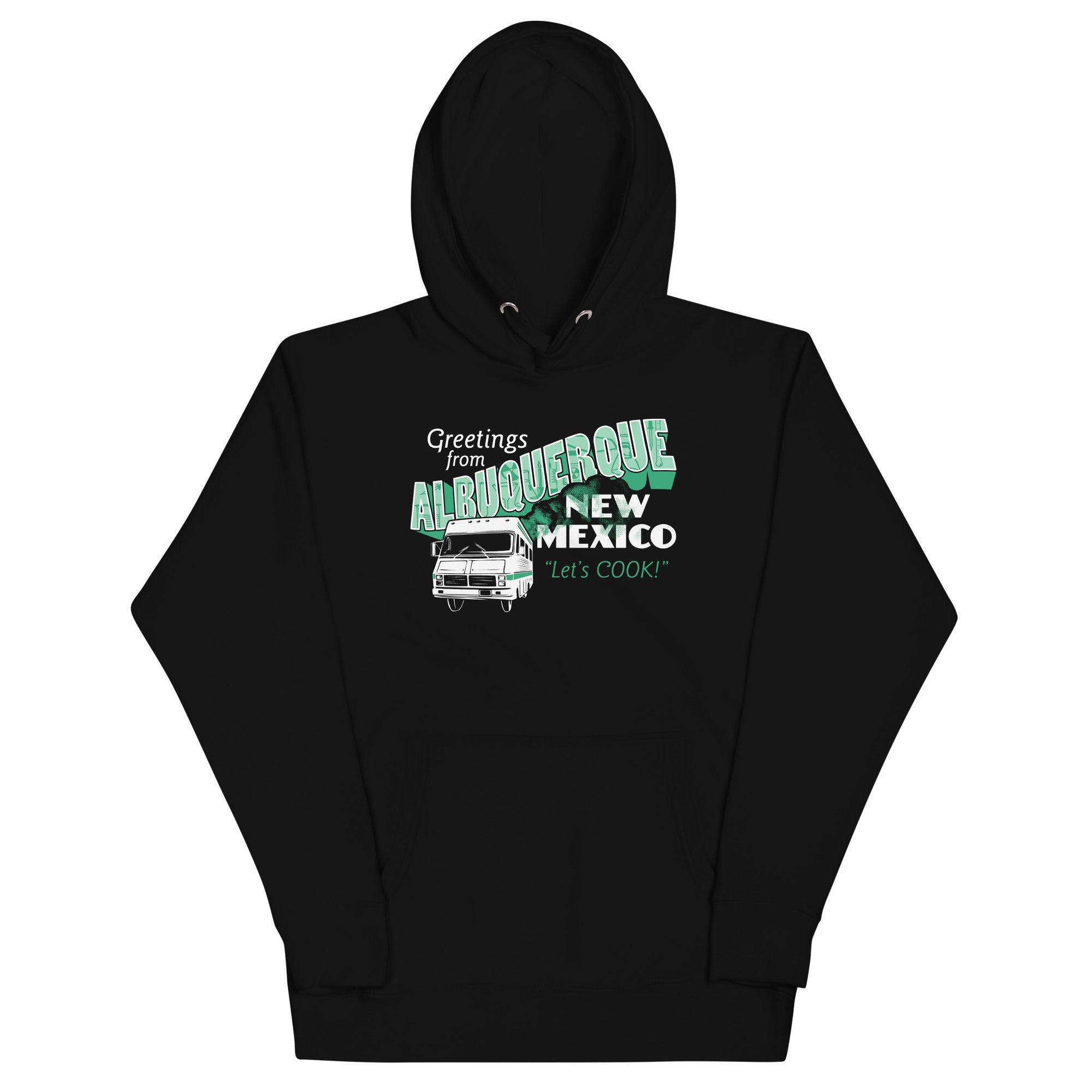 Greetings From Albuquerque Unisex Hoodie T-Shirts, Sweatshirt | PureTeeCo.com (Image 1)