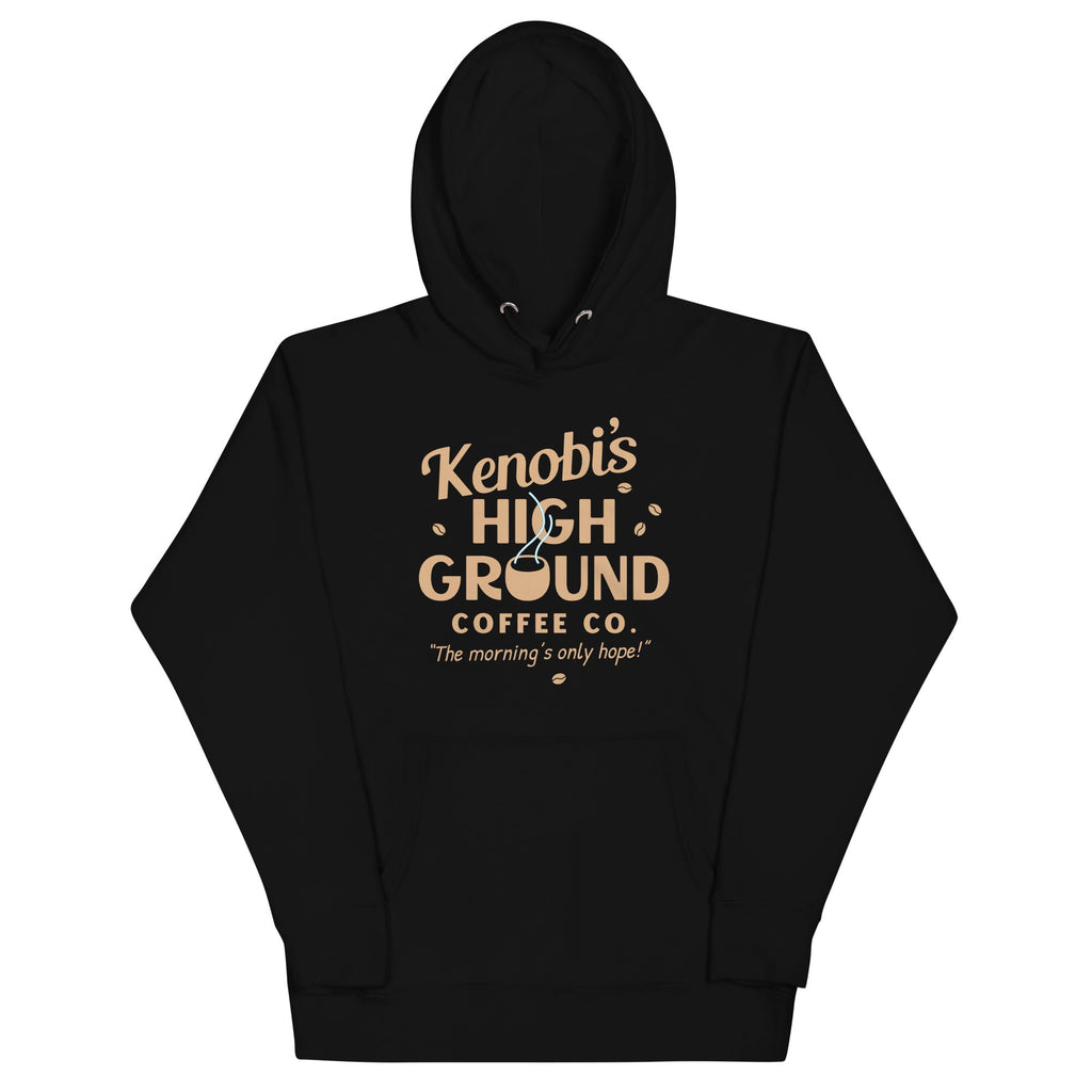 Kenobi's High Ground Coffee Co Unisex Hoodie T-Shirts, Sweatshirt | PureTeeCo.com (Image 2)
