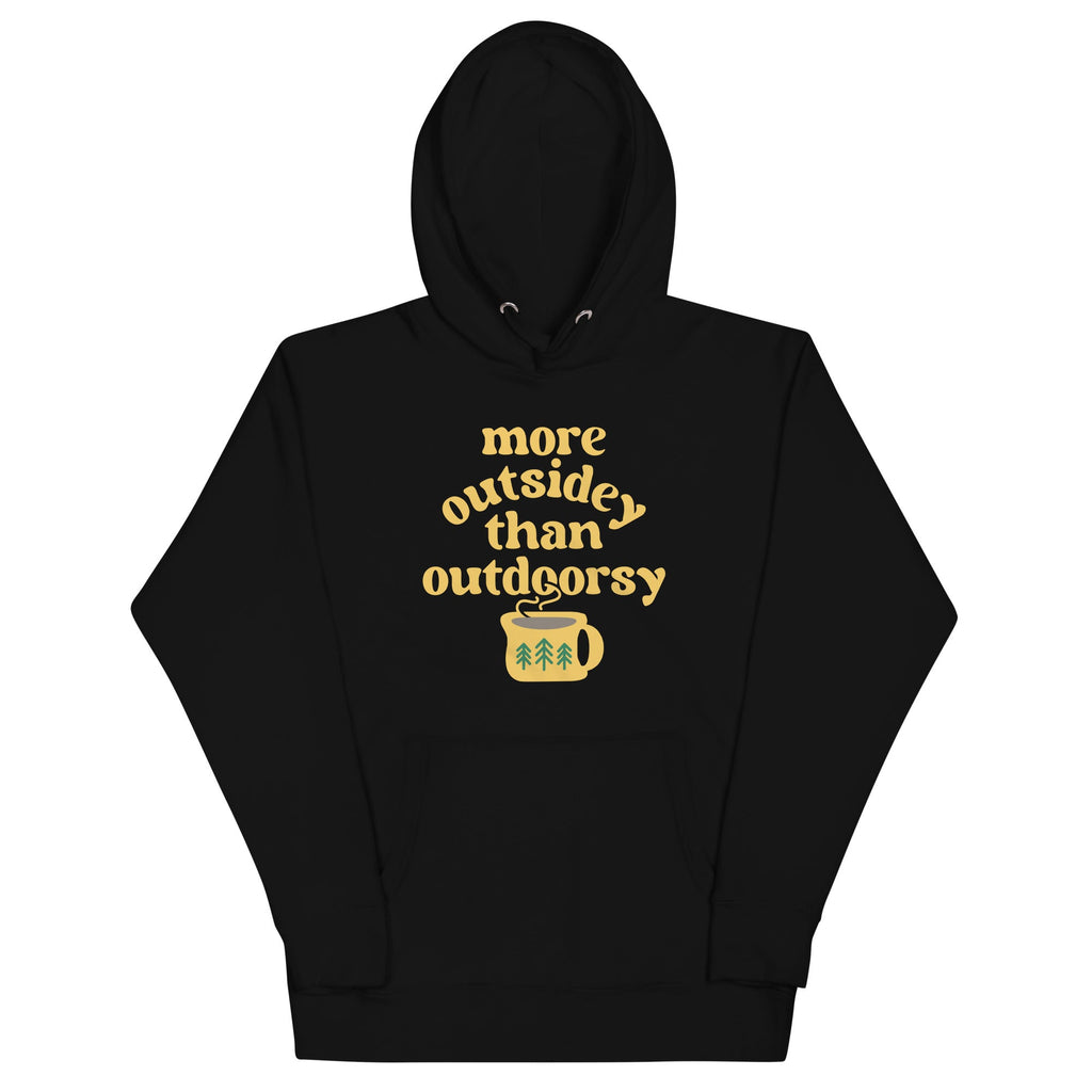 More Outsidey Than Outdoorsy Unisex Hoodie T-Shirts, Sweatshirt | PureTeeCo.com (Image 2)