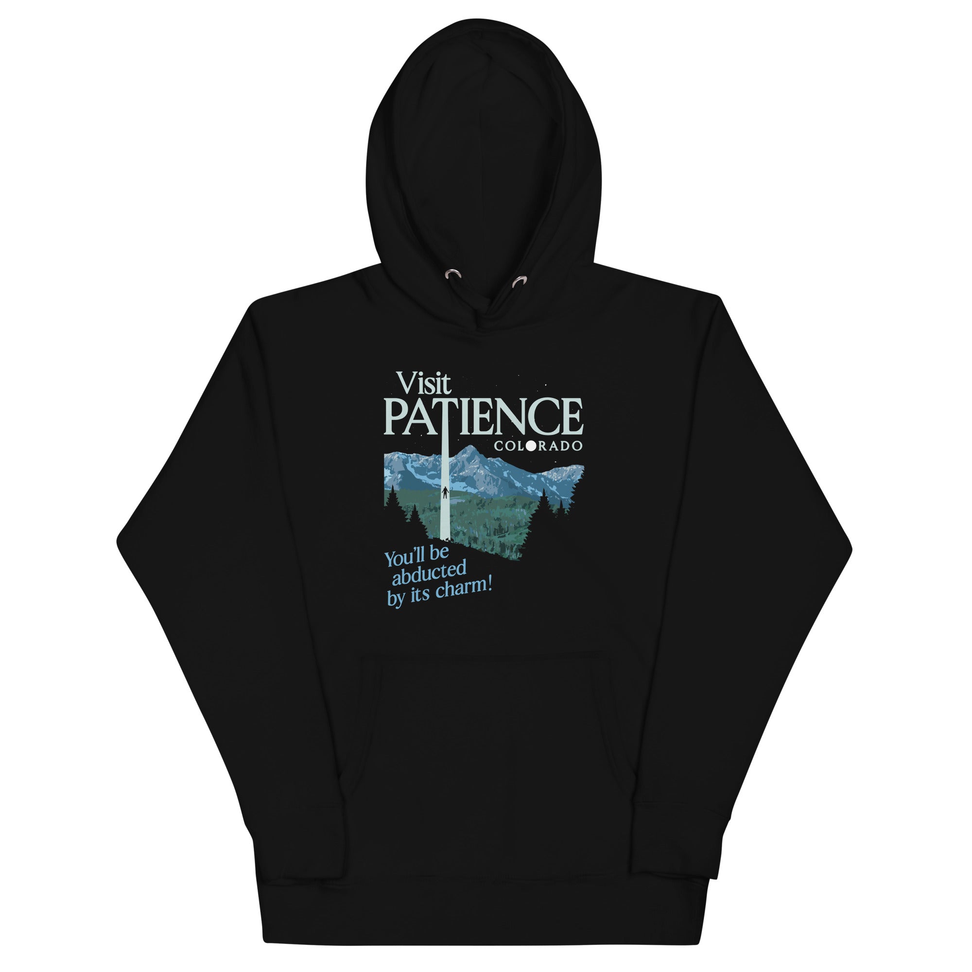 Visit Patience Colorado Unisex Hoodie T-Shirts, Sweatshirt | PureTeeCo.com (Image 2)