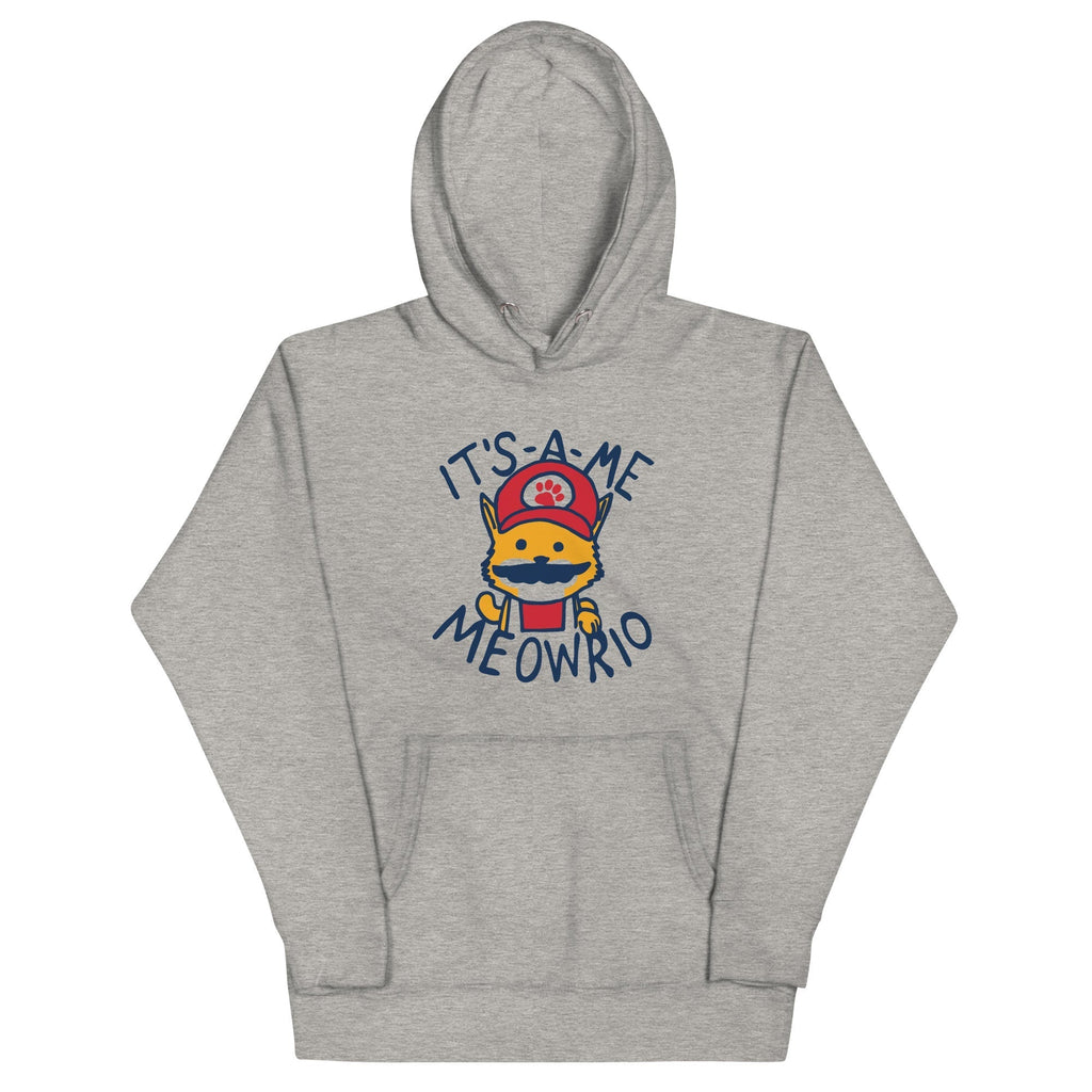 It's-a-me Meowrio Unisex Hoodie T-Shirts, Sweatshirt | PureTeeCo.com (Image 1)
