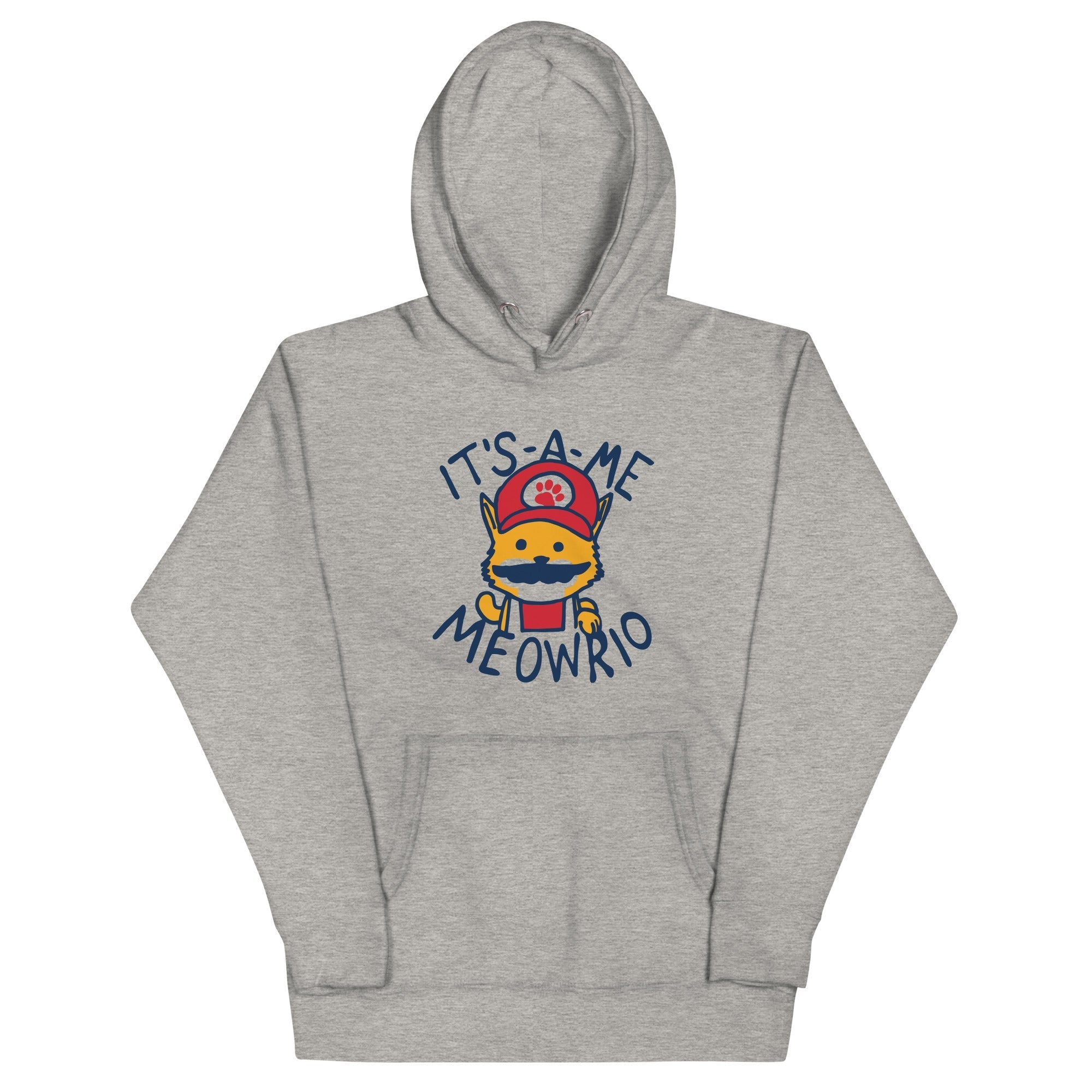 It's-a-me Meowrio Unisex Hoodie T-Shirts, Sweatshirt | PureTeeCo.com (Image 1)