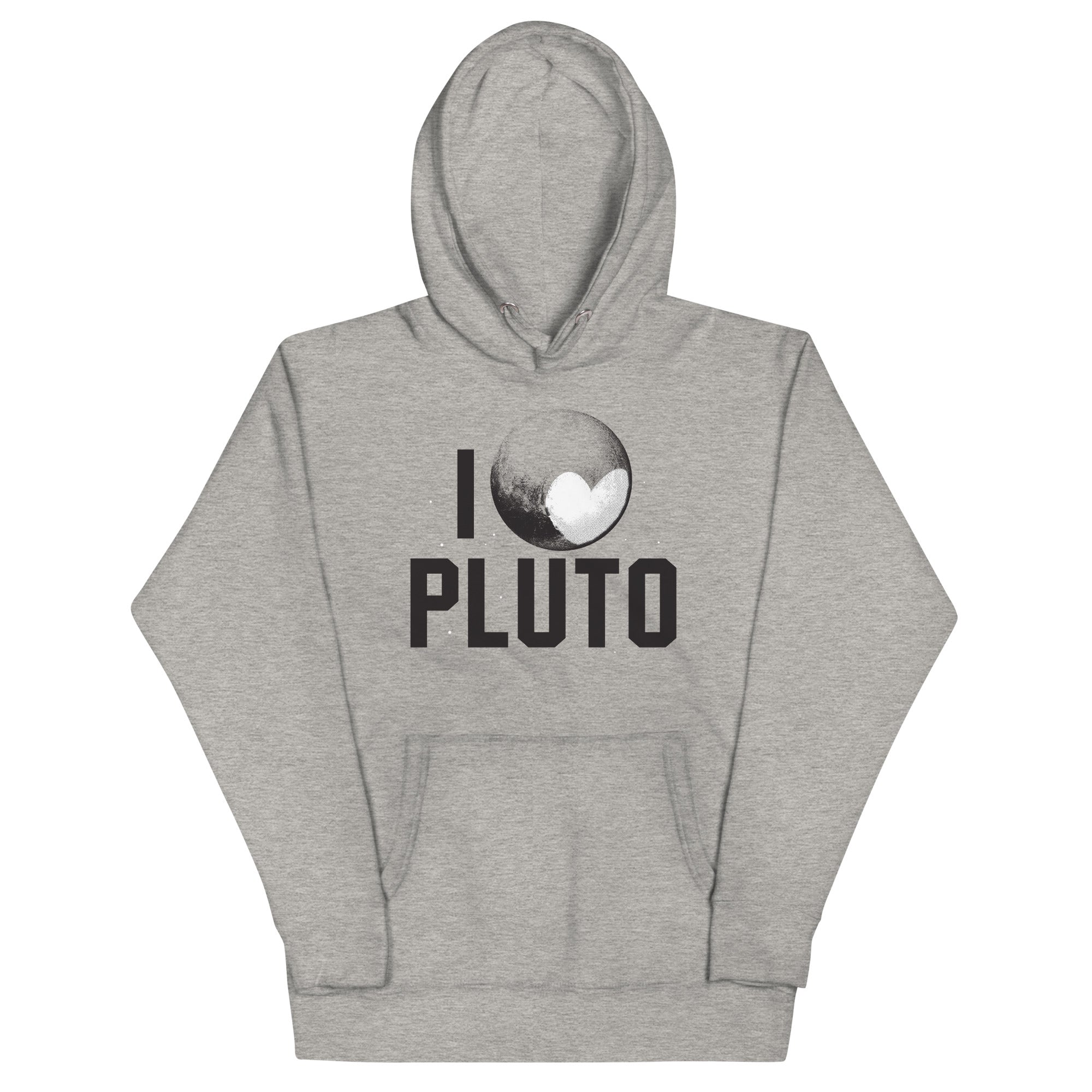 I Heart Pluto Unisex Hoodie T-Shirts, Sweatshirt | PureTeeCo.com (Image 1)