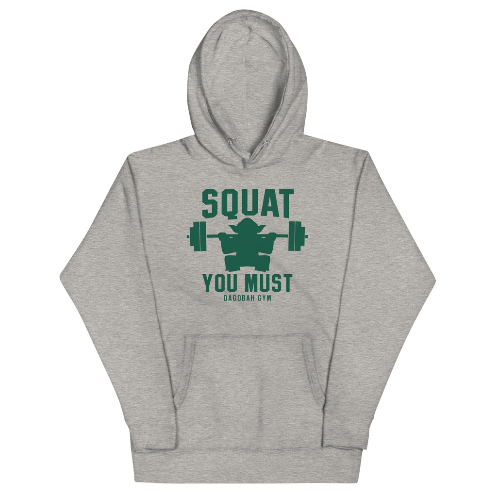 Squat You Must Unisex Hoodie T-Shirts, Sweatshirt | PureTeeCo.com (Image 1)