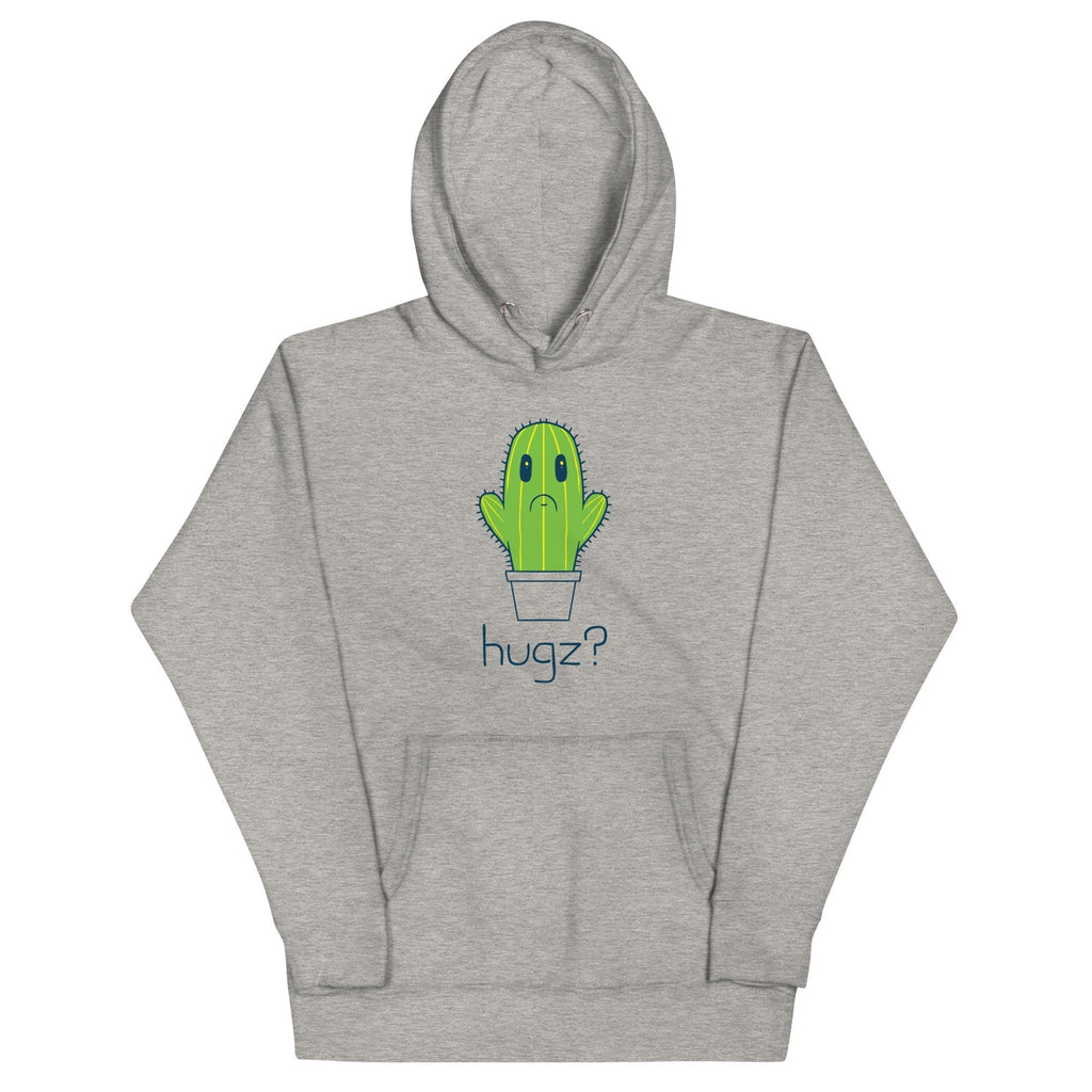 Hugz? Cactus Unisex Hoodie T-Shirts, Sweatshirt | PureTeeCo.com (Image 3)
