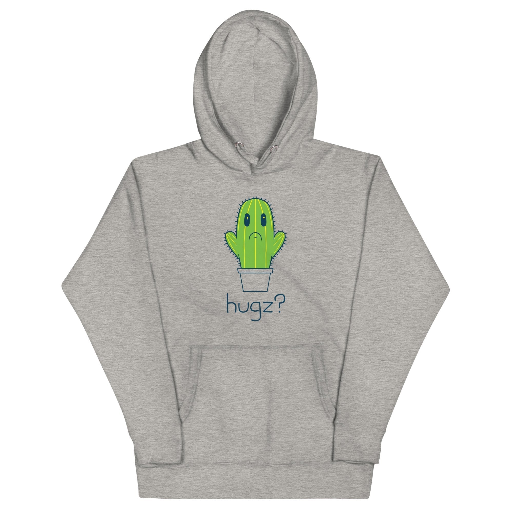 Hugz? Cactus Unisex Hoodie T-Shirts, Sweatshirt | PureTeeCo.com (Image 3)