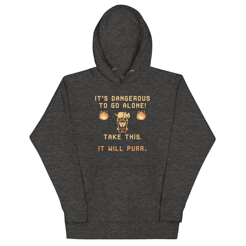 It's Dangerous To Go Alone Unisex Hoodie T-Shirts, Sweatshirt | PureTeeCo.com (Image 1)