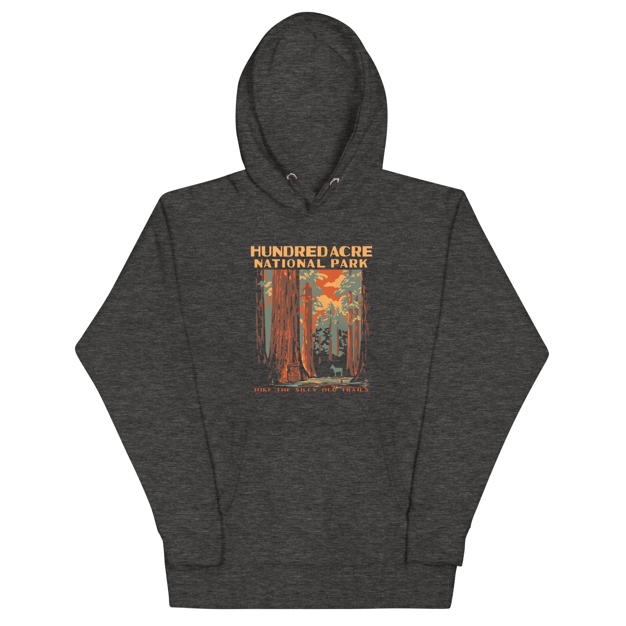 Hundred Acre National Park Unisex Hoodie T-Shirts, Sweatshirt | PureTeeCo.com (Image 3)