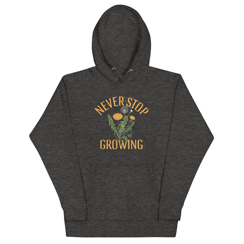 Never Stop Growing Unisex Hoodie T-Shirts, Sweatshirt | PureTeeCo.com (Image 3)
