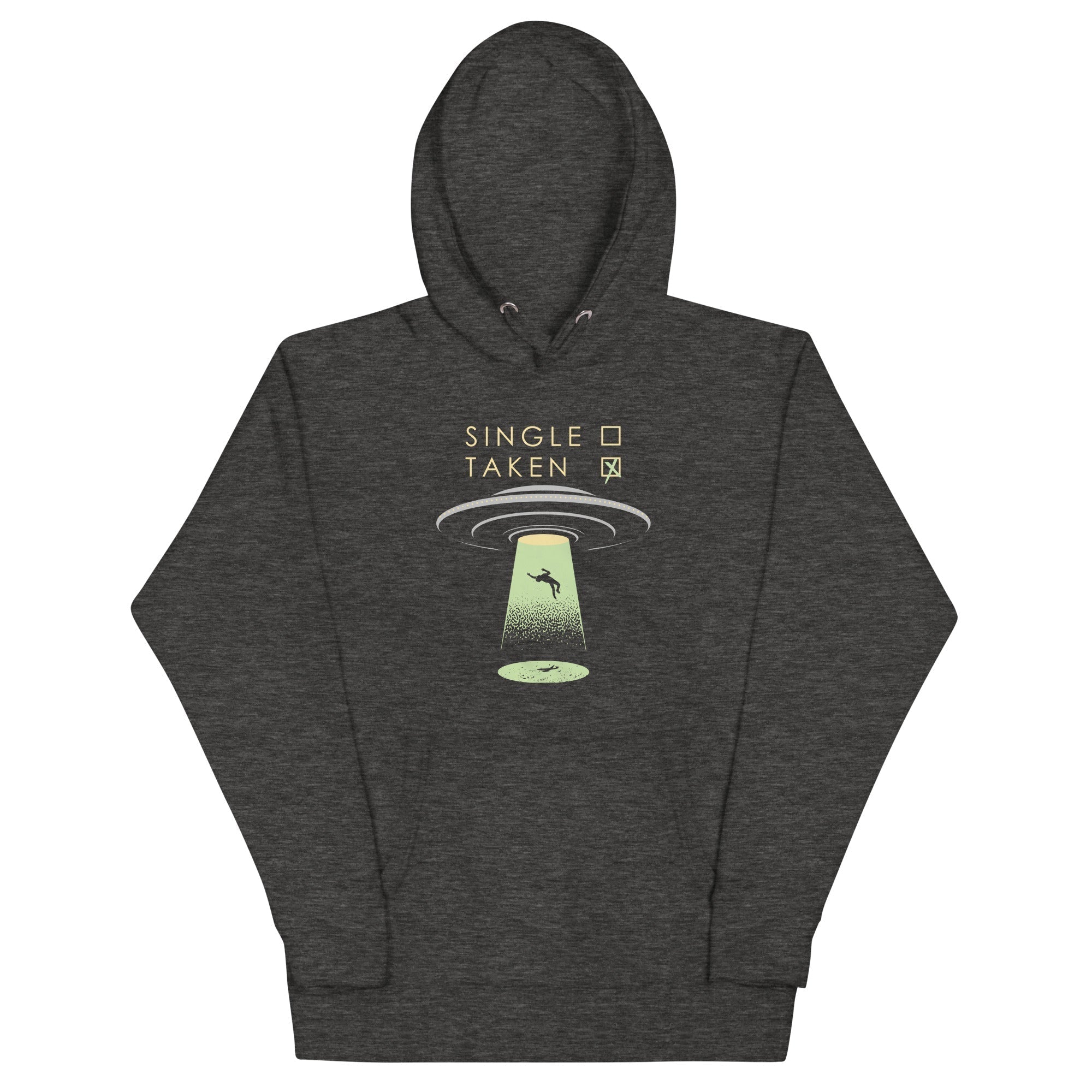 Single Taken UFO Unisex Hoodie T-Shirts, Sweatshirt | PureTeeCo.com (Image 1)