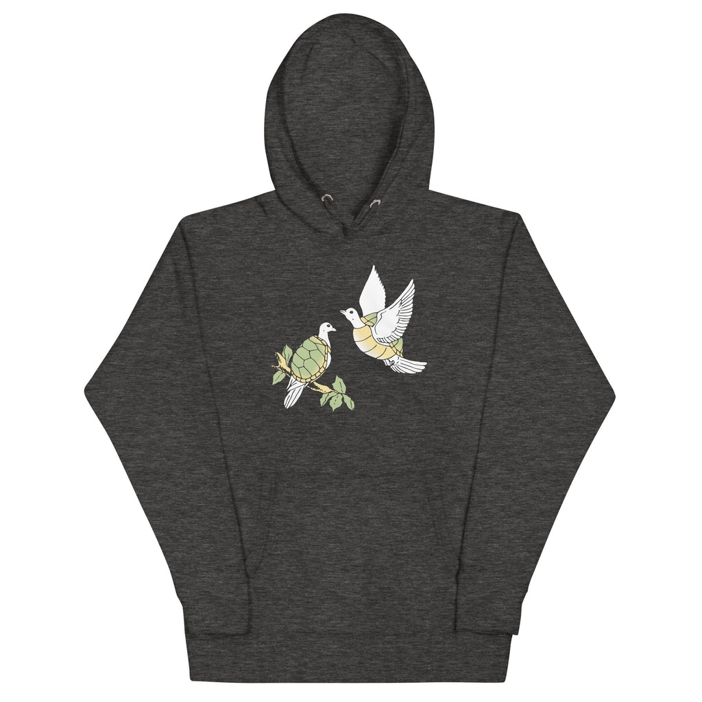 Two Turtle Doves Unisex Hoodie T-Shirts, Sweatshirt | PureTeeCo.com (Image 1)