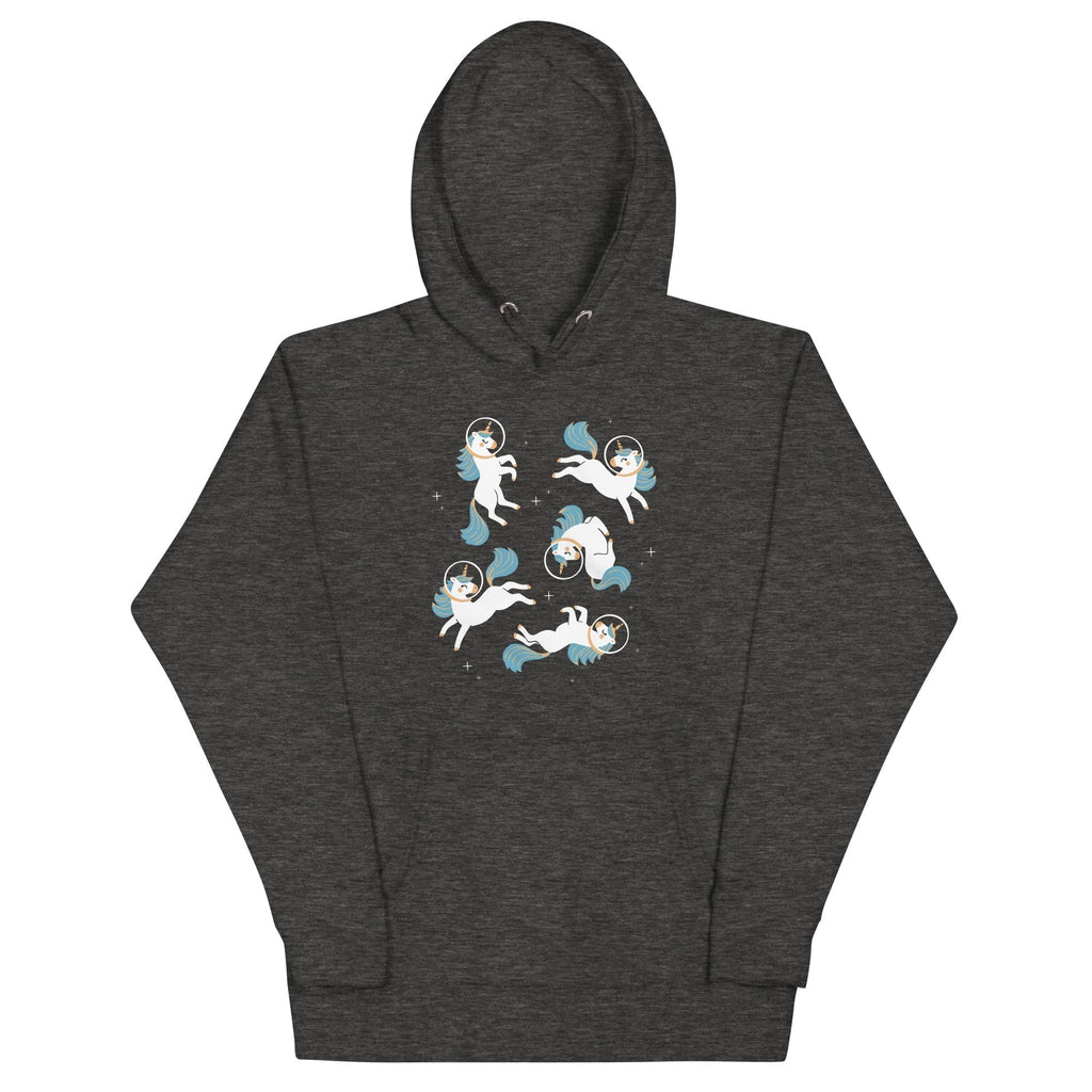 Unicorns In Space Unisex Hoodie T-Shirts, Sweatshirt | PureTeeCo.com (Image 3)