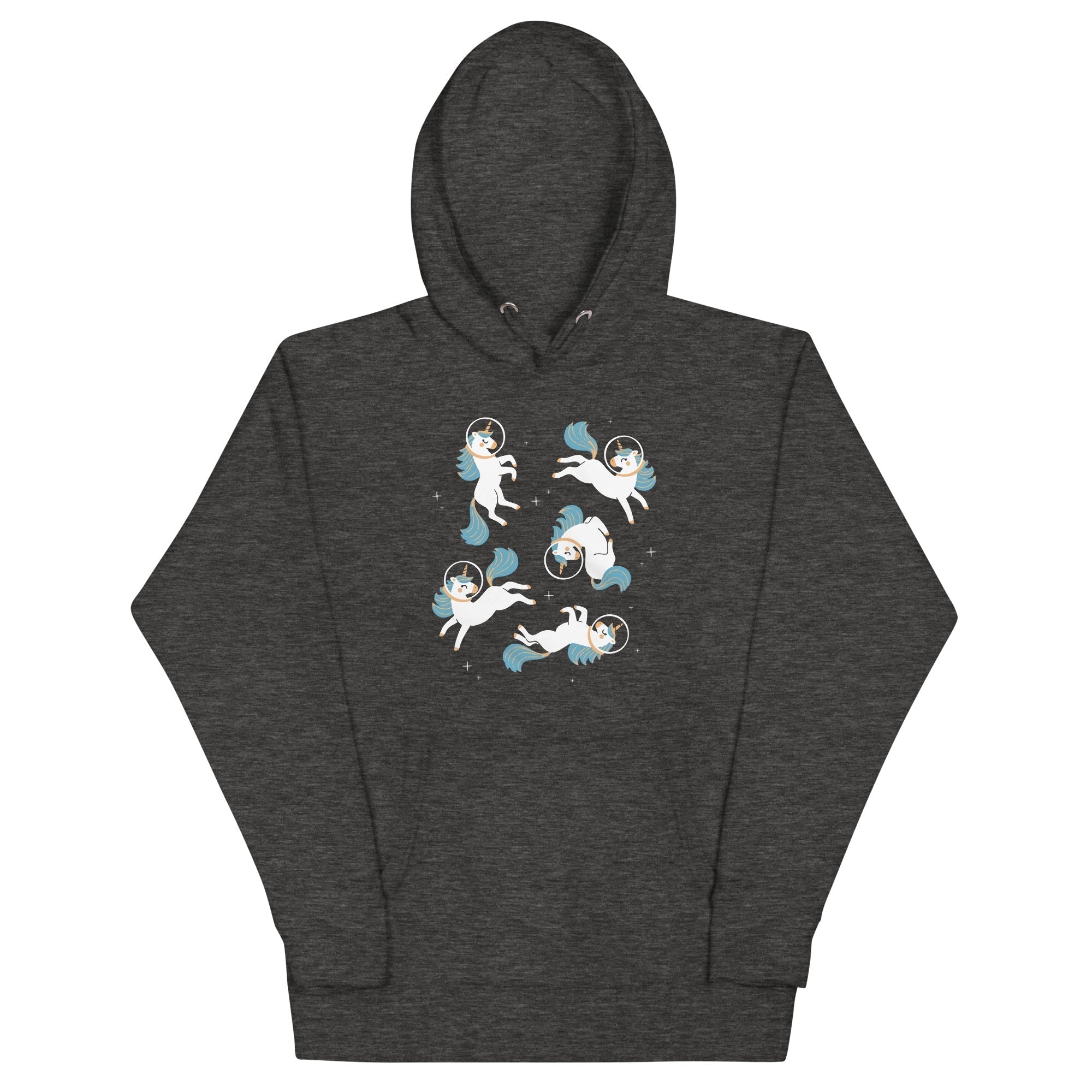 Unicorns In Space Unisex Hoodie T-Shirts, Sweatshirt | PureTeeCo.com (Image 3)