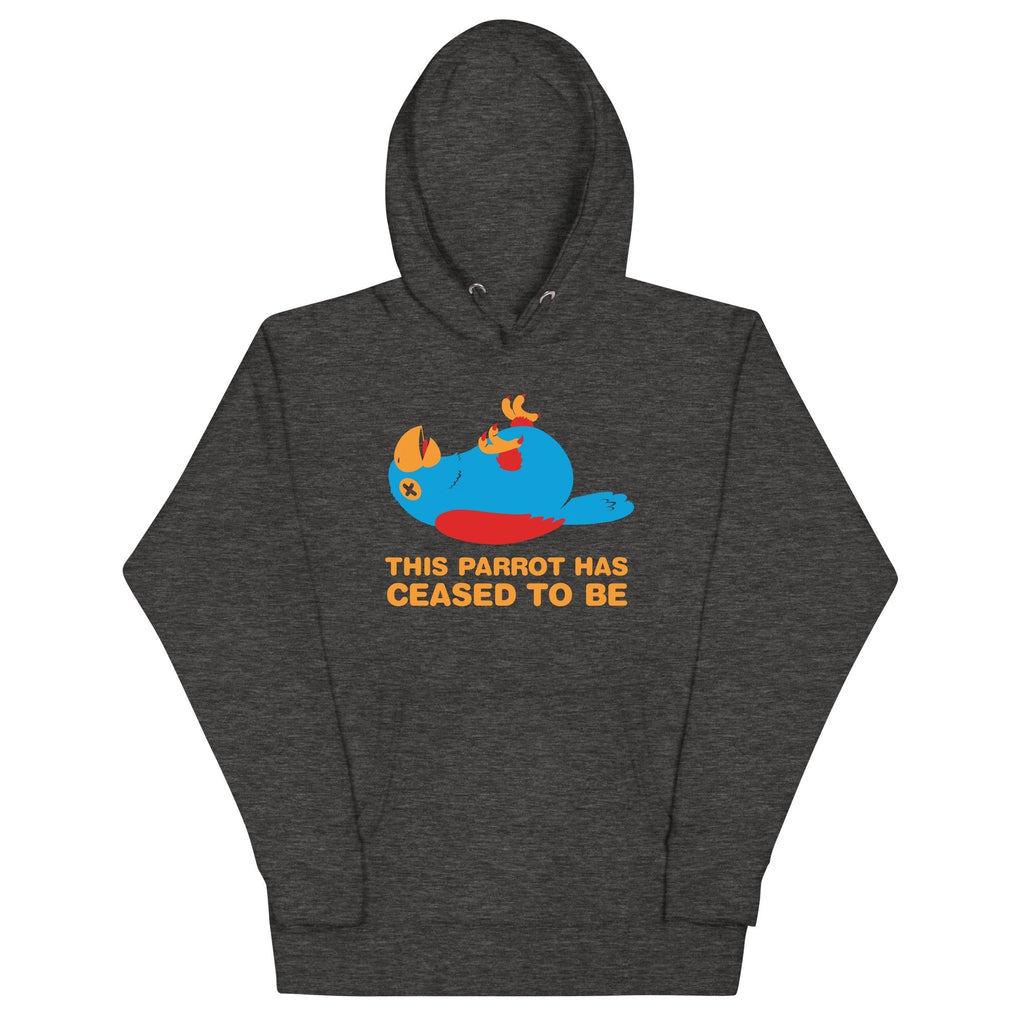 This Parrot Has Ceased To Be Unisex Hoodie T-Shirts, Sweatshirt | PureTeeCo.com (Image 4)