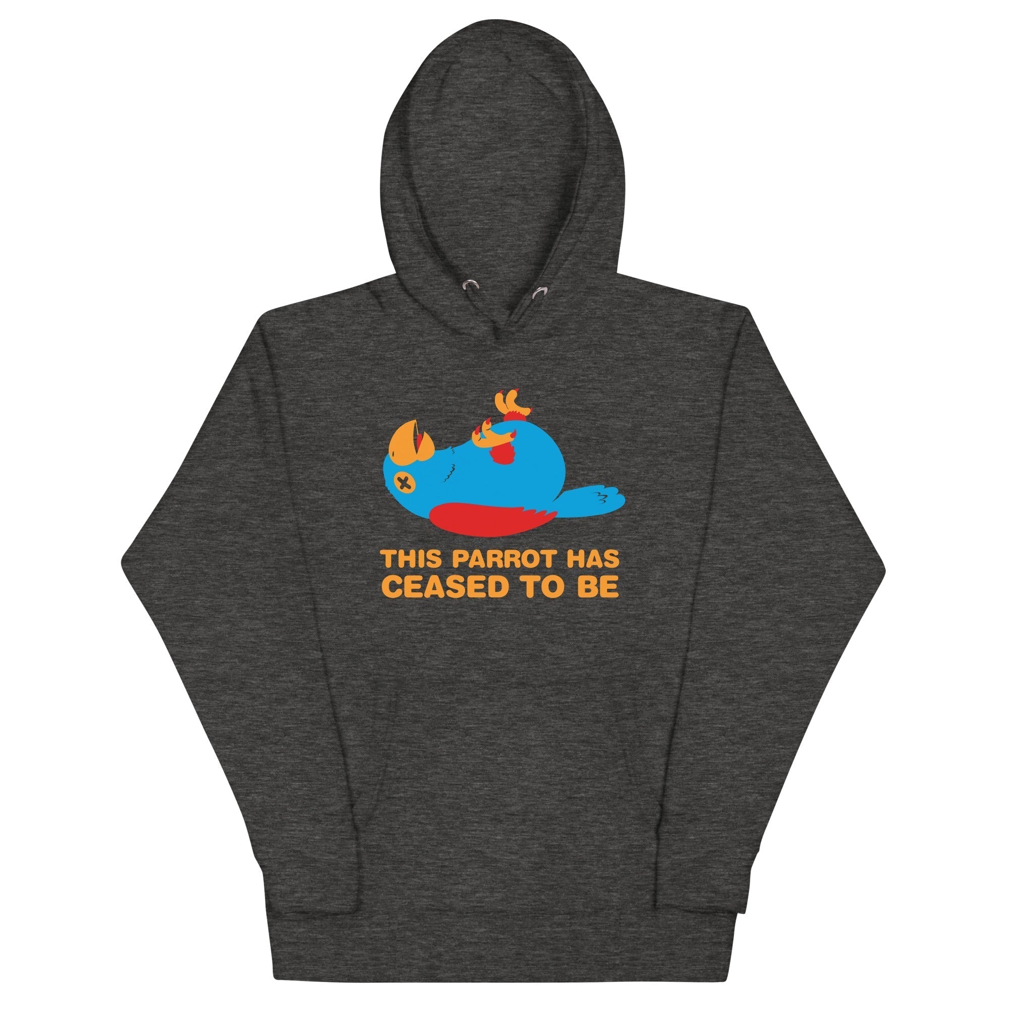 This Parrot Has Ceased To Be Unisex Hoodie T-Shirts, Sweatshirt | PureTeeCo.com (Image 4)