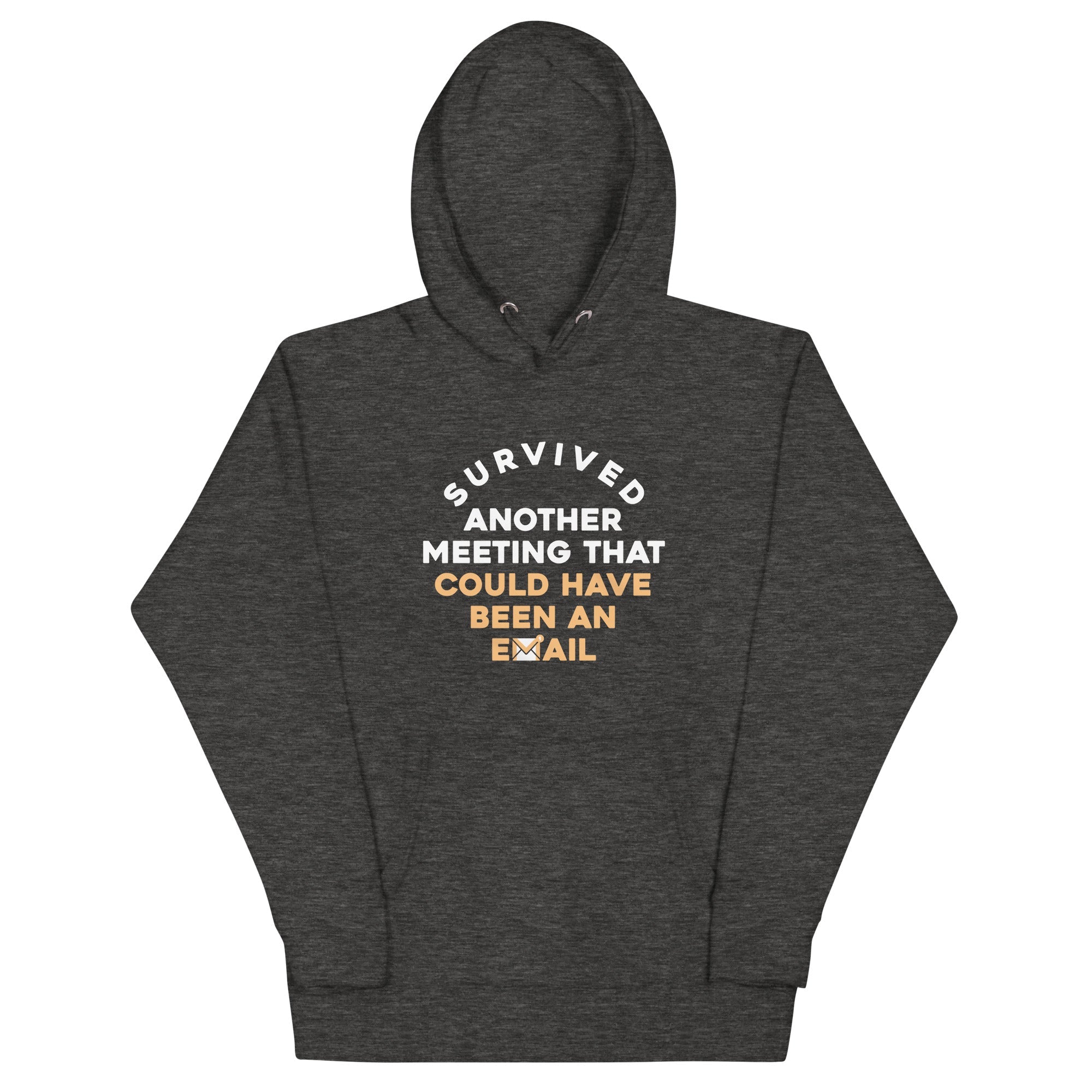 Survived Another Meeting Unisex Hoodie T-Shirts, Sweatshirt | PureTeeCo.com (Image 1)
