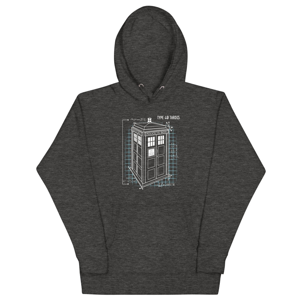 Type 40 Tardis Unisex Hoodie T-Shirts, Sweatshirt | PureTeeCo.com (Image 4)