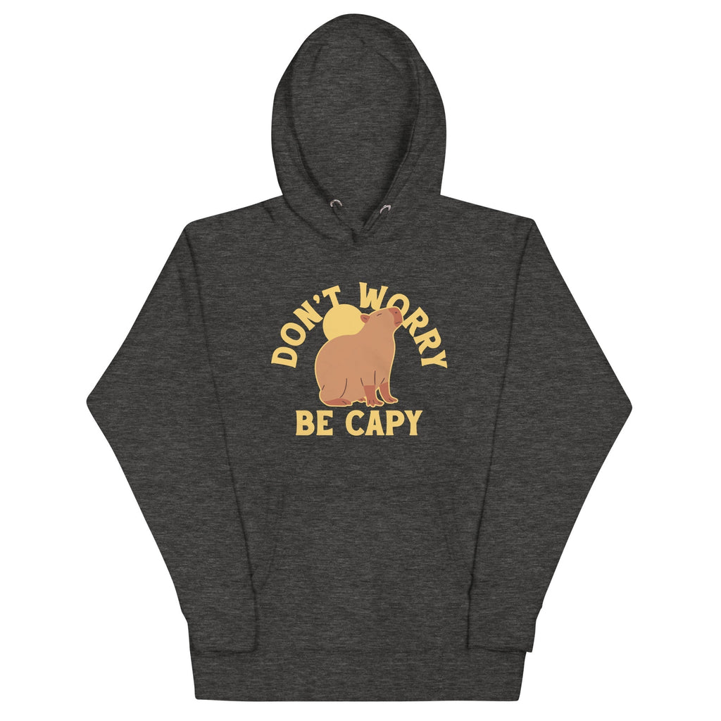 Don't Worry Be Capy Unisex Hoodie T-Shirts, Sweatshirt | PureTeeCo.com (Image 1)