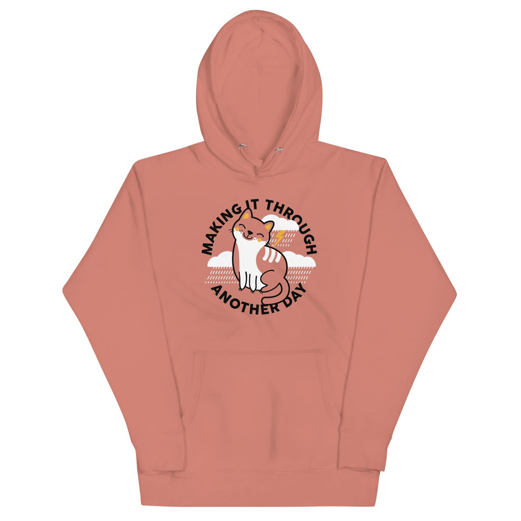 Making It Through Another Day Unisex Hoodie T-Shirts, Sweatshirt | PureTeeCo.com (Image 2)