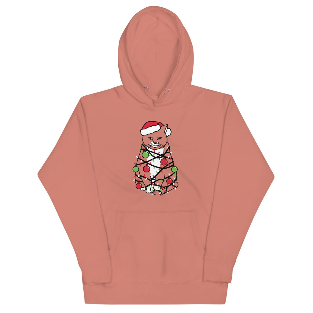 Meowy Christmas Unisex Hoodie T-Shirts, Sweatshirt | PureTeeCo.com (Image 2)