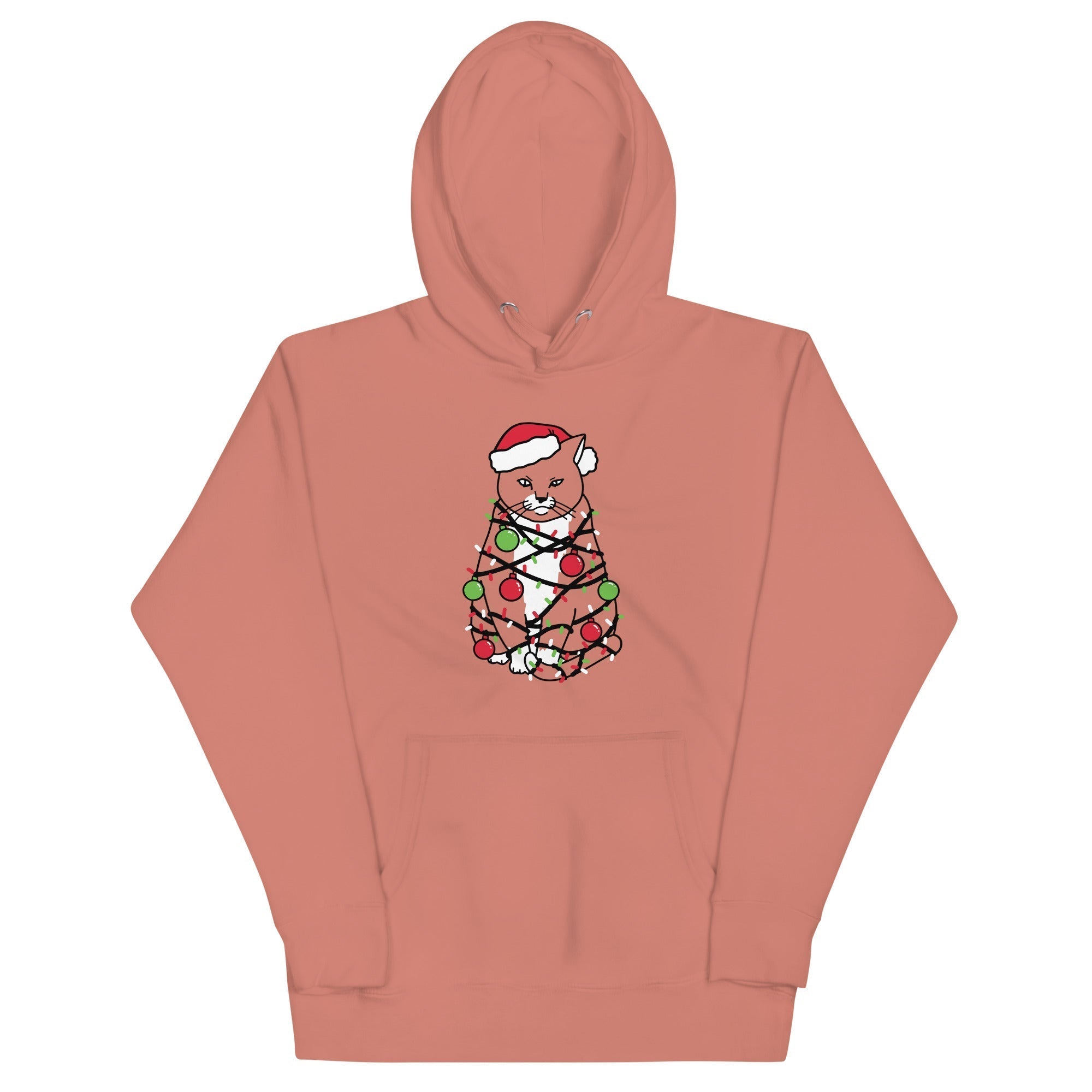 Meowy Christmas Unisex Hoodie T-Shirts, Sweatshirt | PureTeeCo.com (Image 2)