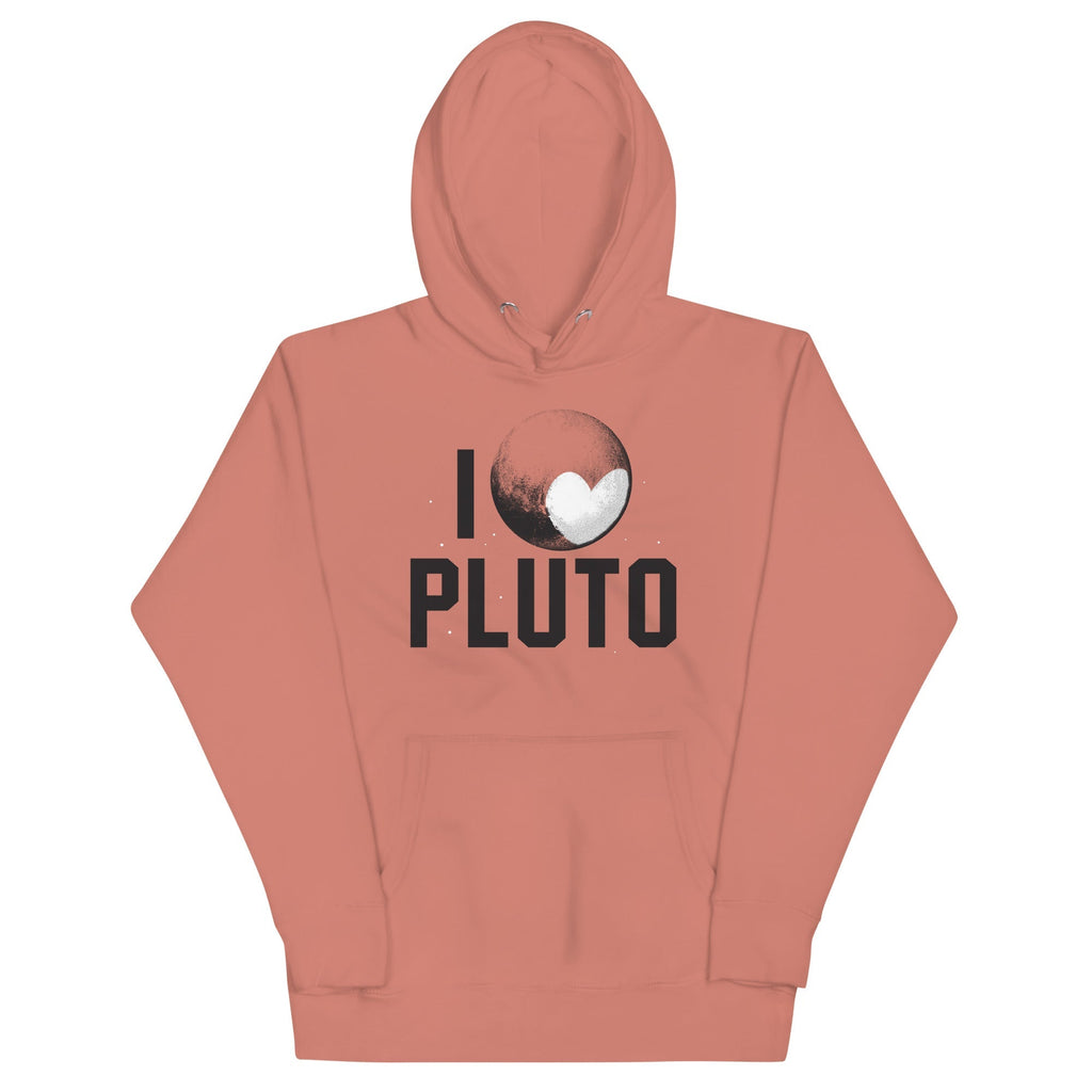 I Heart Pluto Unisex Hoodie T-Shirts, Sweatshirt | PureTeeCo.com (Image 2)