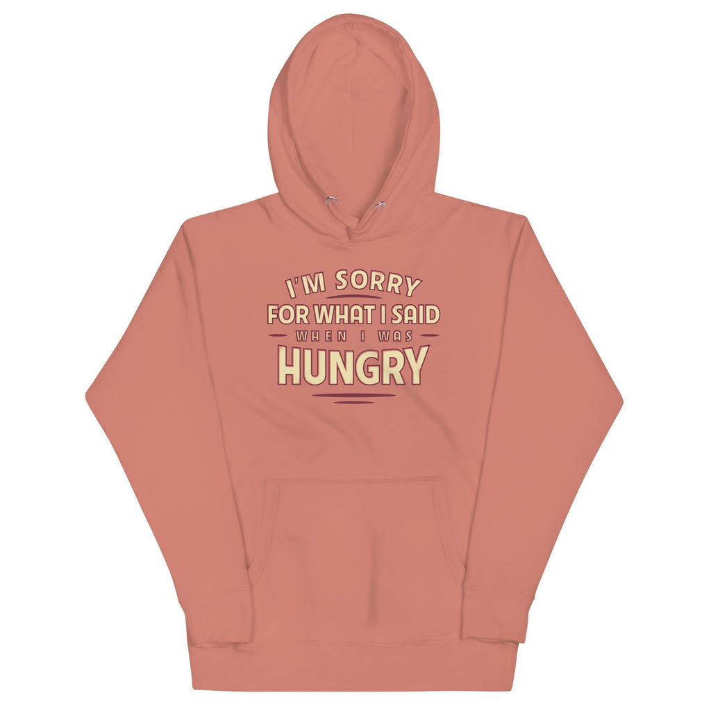 What I Said When I Was Hungry Unisex Hoodie T-Shirts, Sweatshirt | PureTeeCo.com (Image 3)