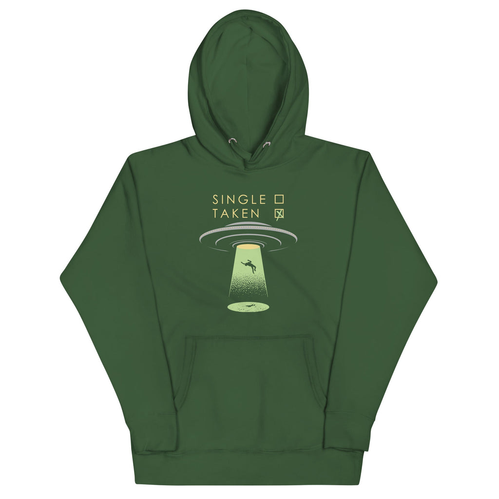 Single Taken UFO Unisex Hoodie T-Shirts, Sweatshirt | PureTeeCo.com (Image 5)