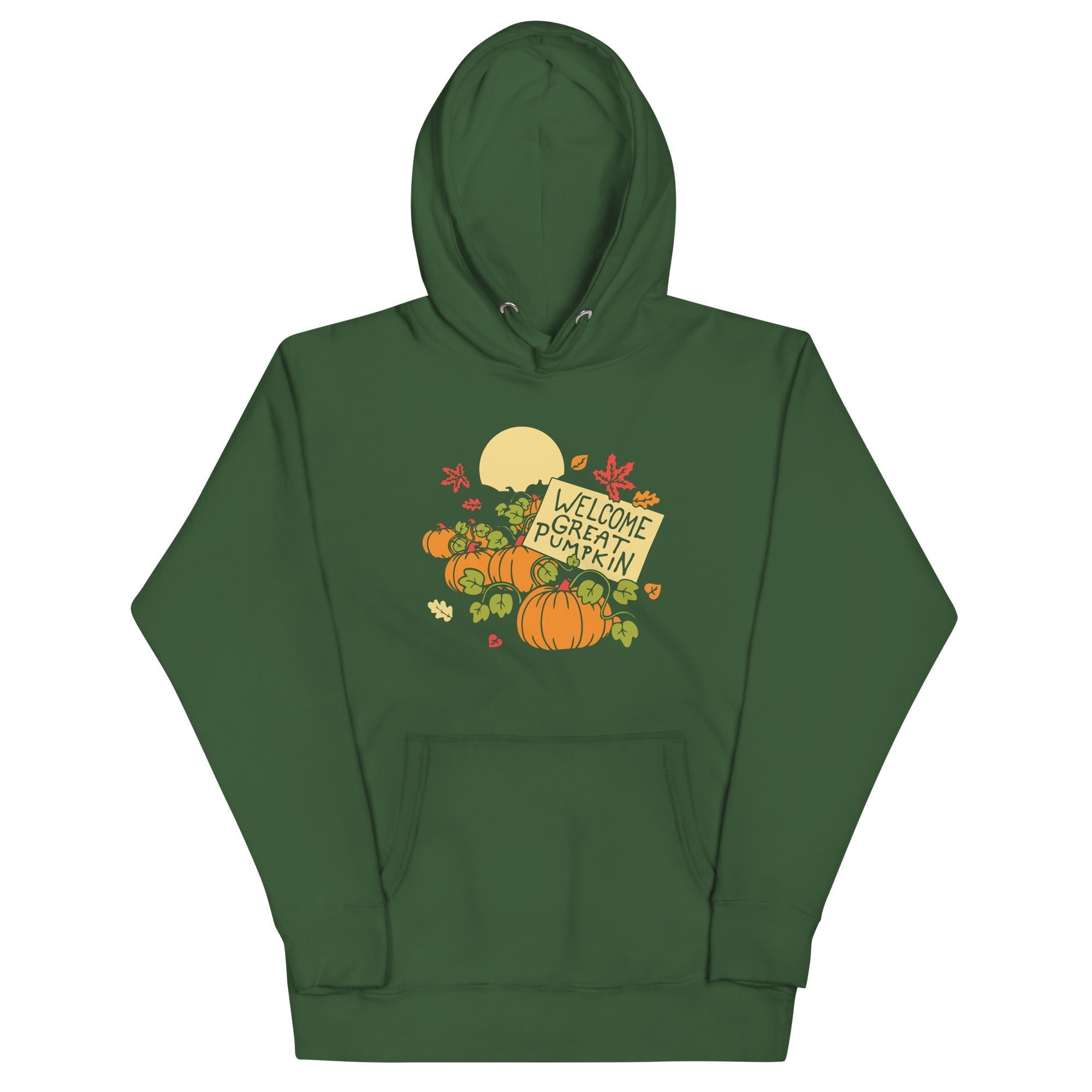 Welcome Great Pumpkin Unisex Hoodie T-Shirts, Sweatshirt | PureTeeCo.com (Image 3)