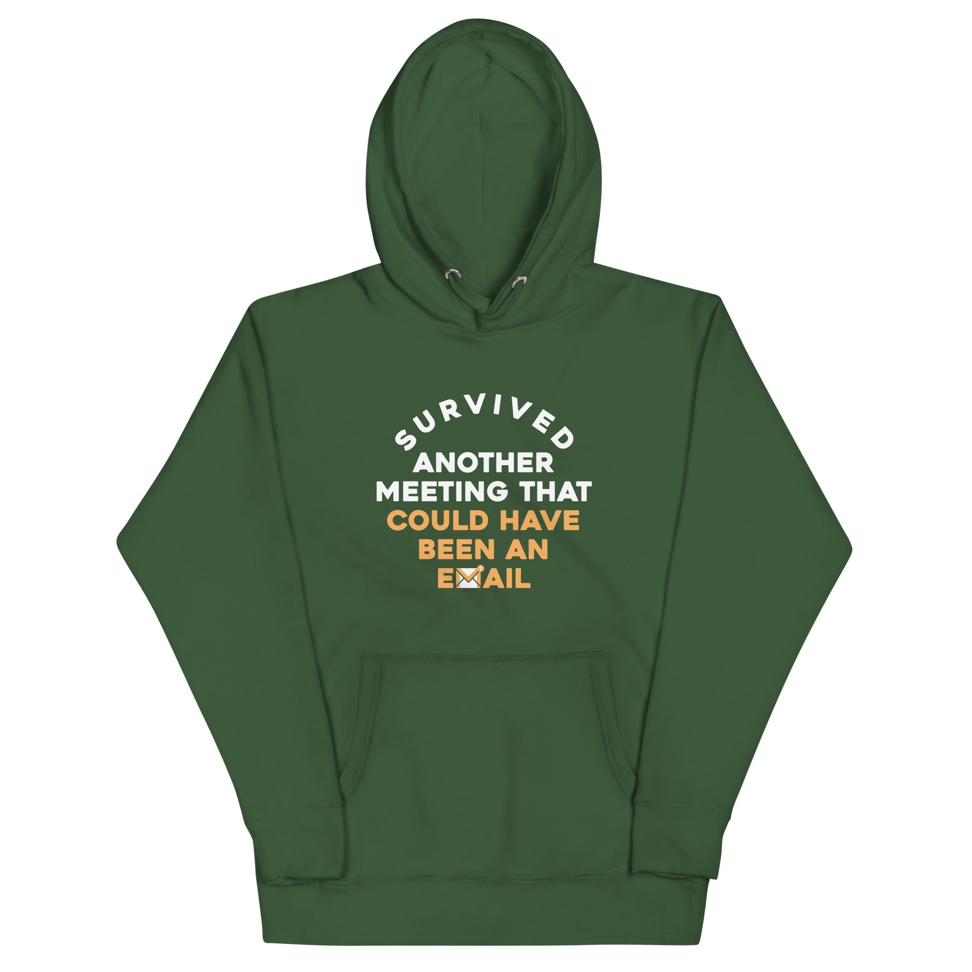 Survived Another Meeting Unisex Hoodie T-Shirts, Sweatshirt | PureTeeCo.com (Image 5)