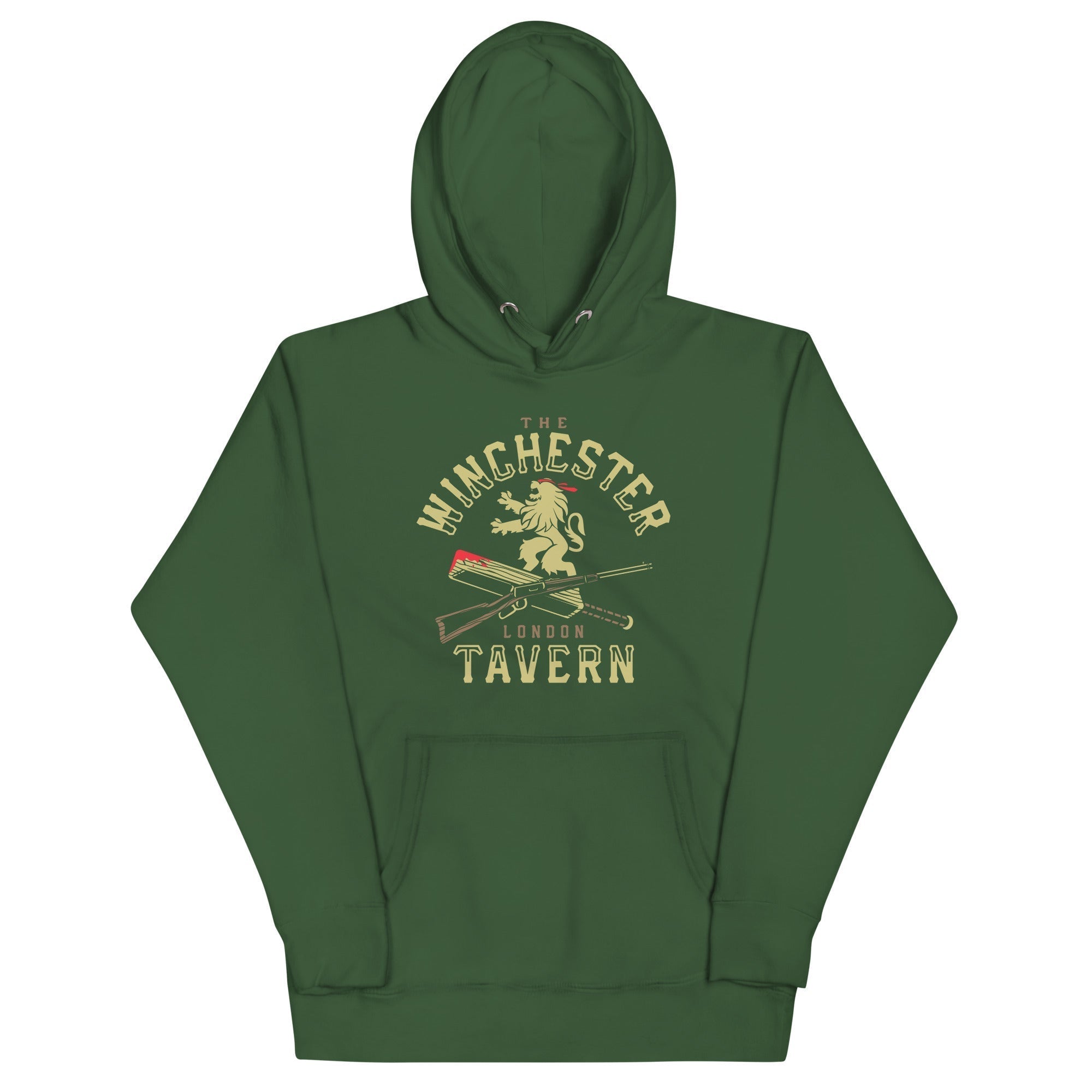 The Winchester Tavern Unisex Hoodie T-Shirts, Sweatshirt | PureTeeCo.com (Image 4)