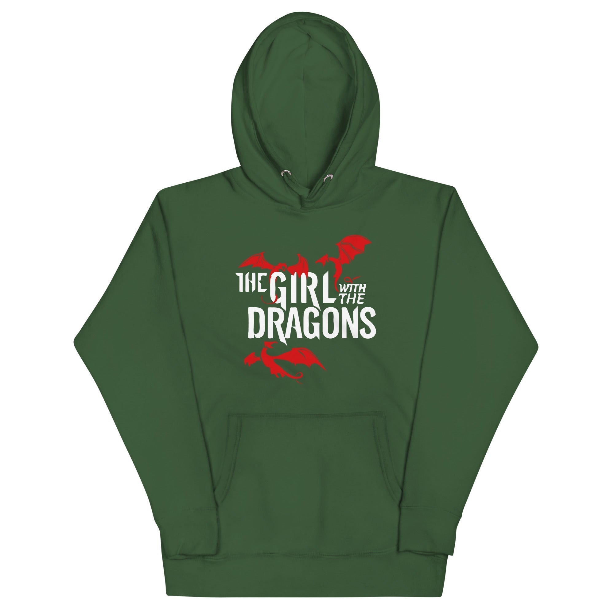 The Girl With The Dragons Unisex Hoodie T-Shirts, Sweatshirt | PureTeeCo.com (Image 4)