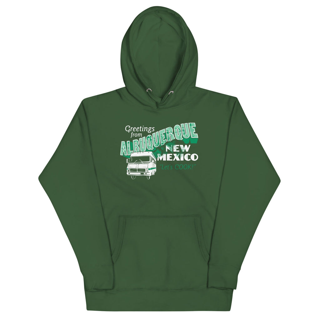 Greetings From Albuquerque Unisex Hoodie T-Shirts, Sweatshirt | PureTeeCo.com (Image 2)