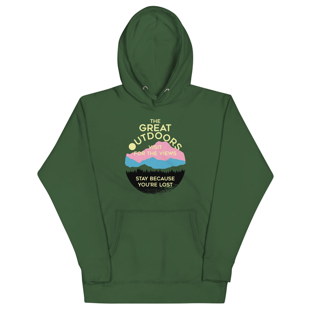 The Great Outdoors Unisex Hoodie T-Shirts, Sweatshirt | PureTeeCo.com (Image 3)