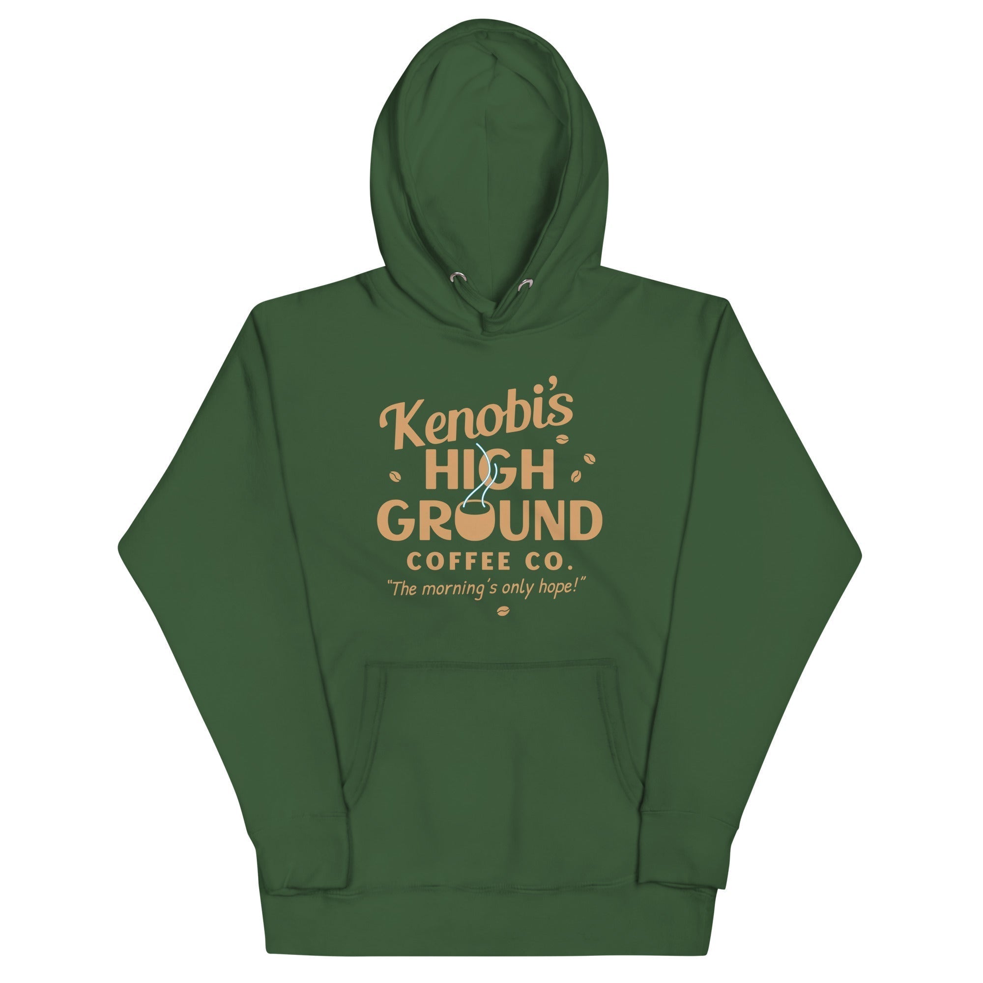 Kenobi's High Ground Coffee Co Unisex Hoodie T-Shirts, Sweatshirt | PureTeeCo.com (Image 5)