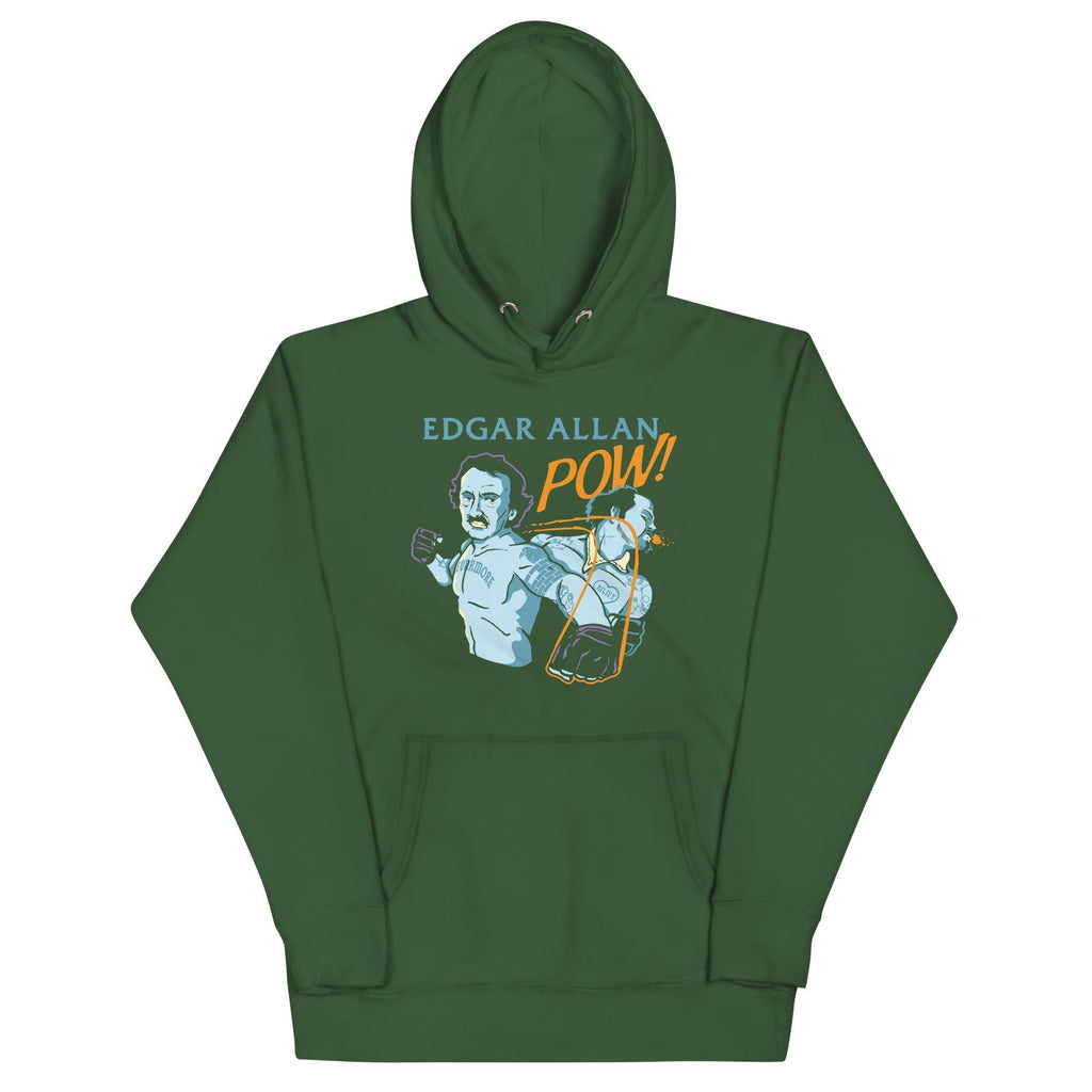 Edgar Allan Pow! Unisex Hoodie T-Shirts, Sweatshirt | PureTeeCo.com (Image 5)