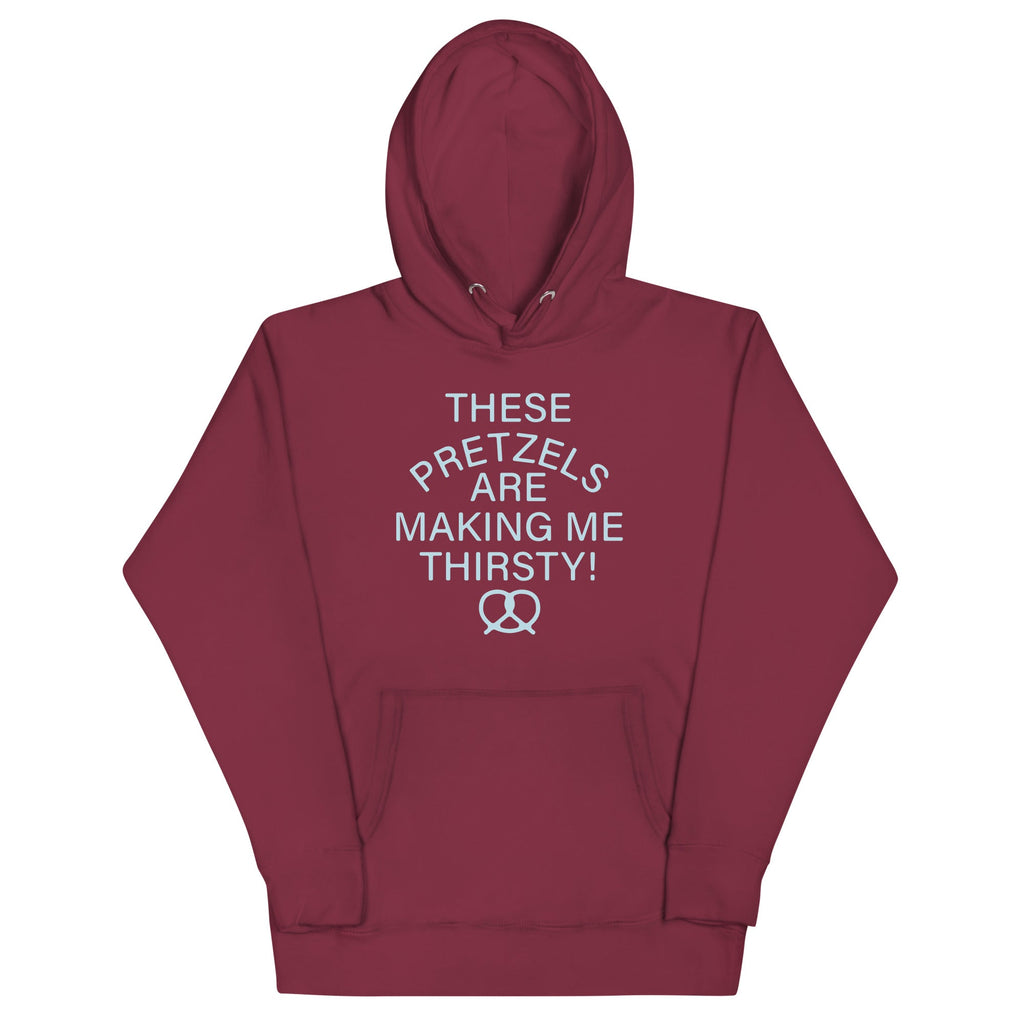 These Pretzels Are Making Me Thirsty! Unisex Hoodie T-Shirts, Sweatshirt | PureTeeCo.com (Image 4)