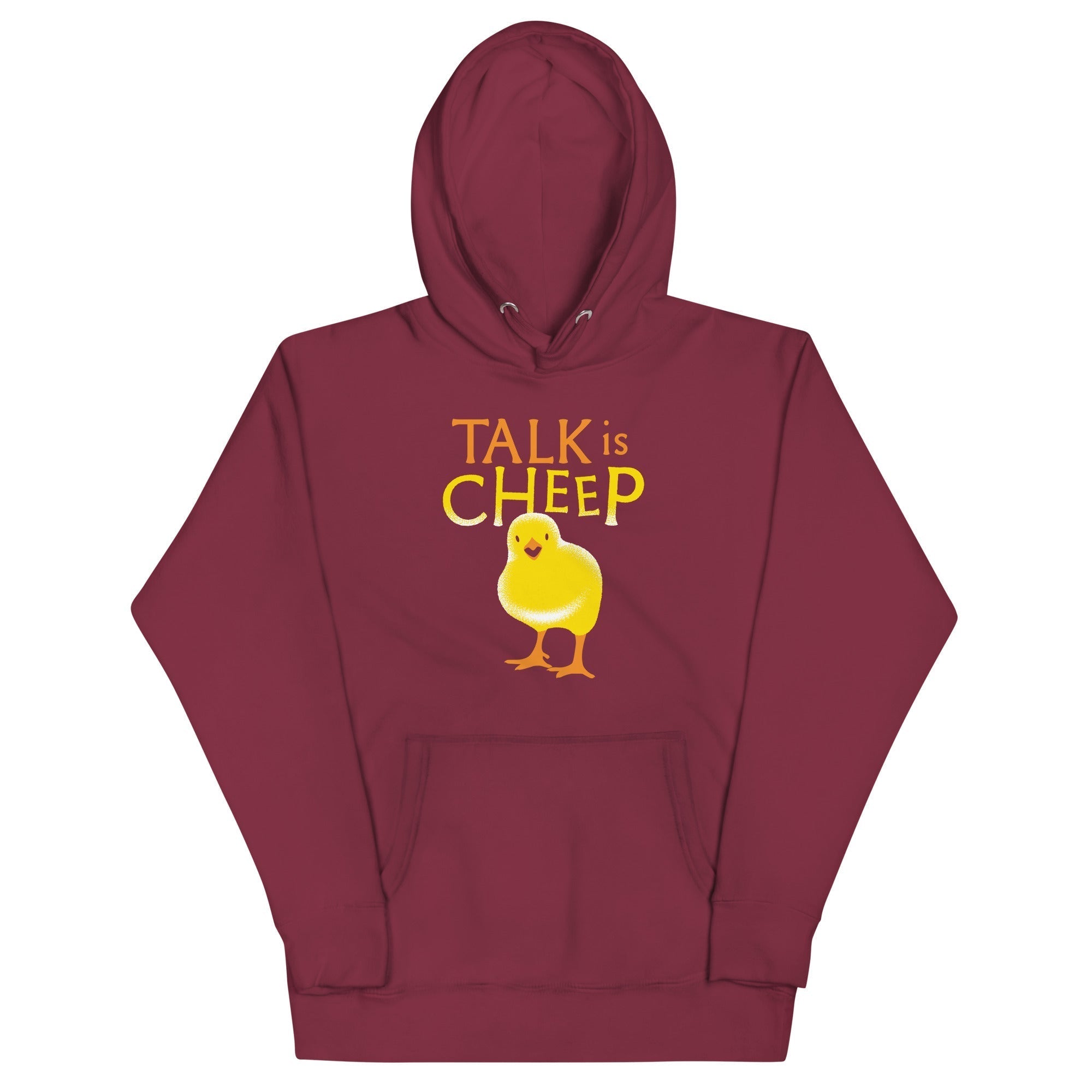 Talk Is Cheep Unisex Hoodie T-Shirts, Sweatshirt | PureTeeCo.com (Image 3)
