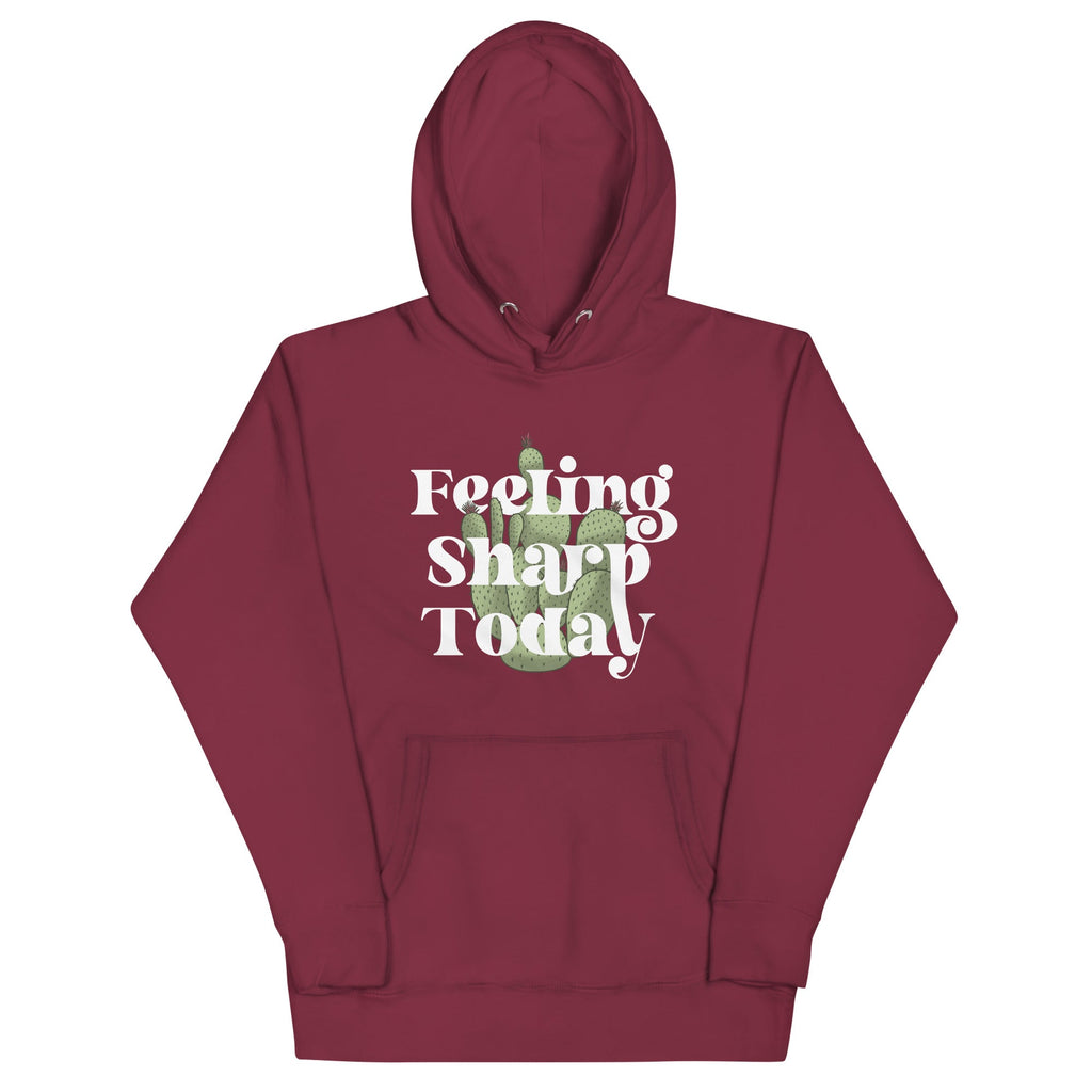 Feeling Sharp Today Unisex Hoodie T-Shirts, Sweatshirt | PureTeeCo.com (Image 4)