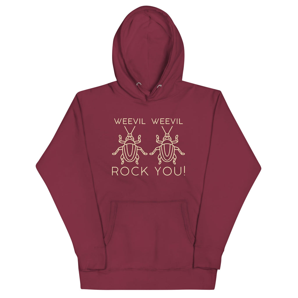 Weevil Weevil Rock You! Unisex Hoodie T-Shirts, Sweatshirt | PureTeeCo.com (Image 3)