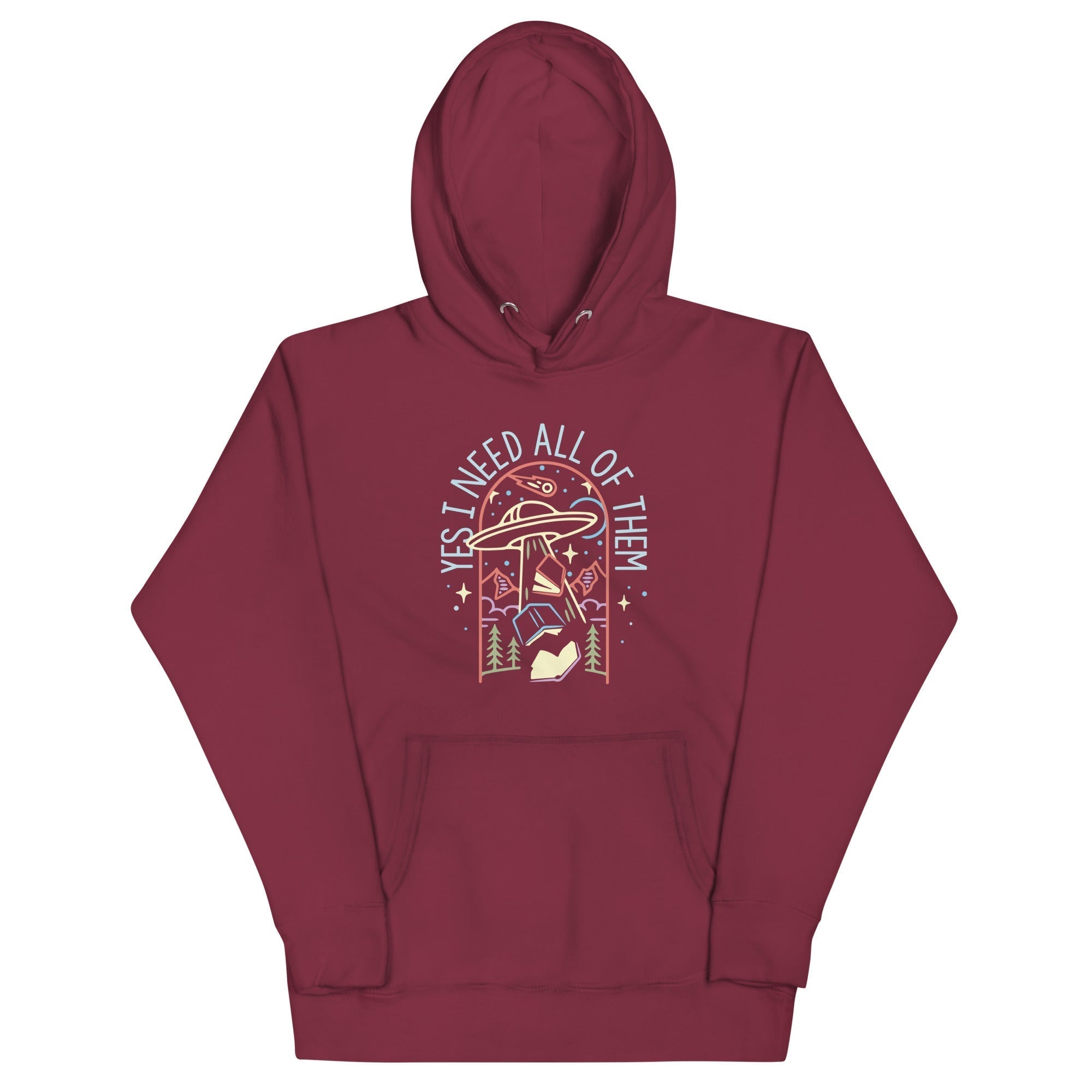 Yes I Need All Of Them Unisex Hoodie T-Shirts, Sweatshirt | PureTeeCo.com (Image 2)