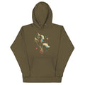 Unicycling Unicorn With Corn Unisex Hoodie T-Shirts, Sweatshirt | PureTeeCo.com (Image 1)