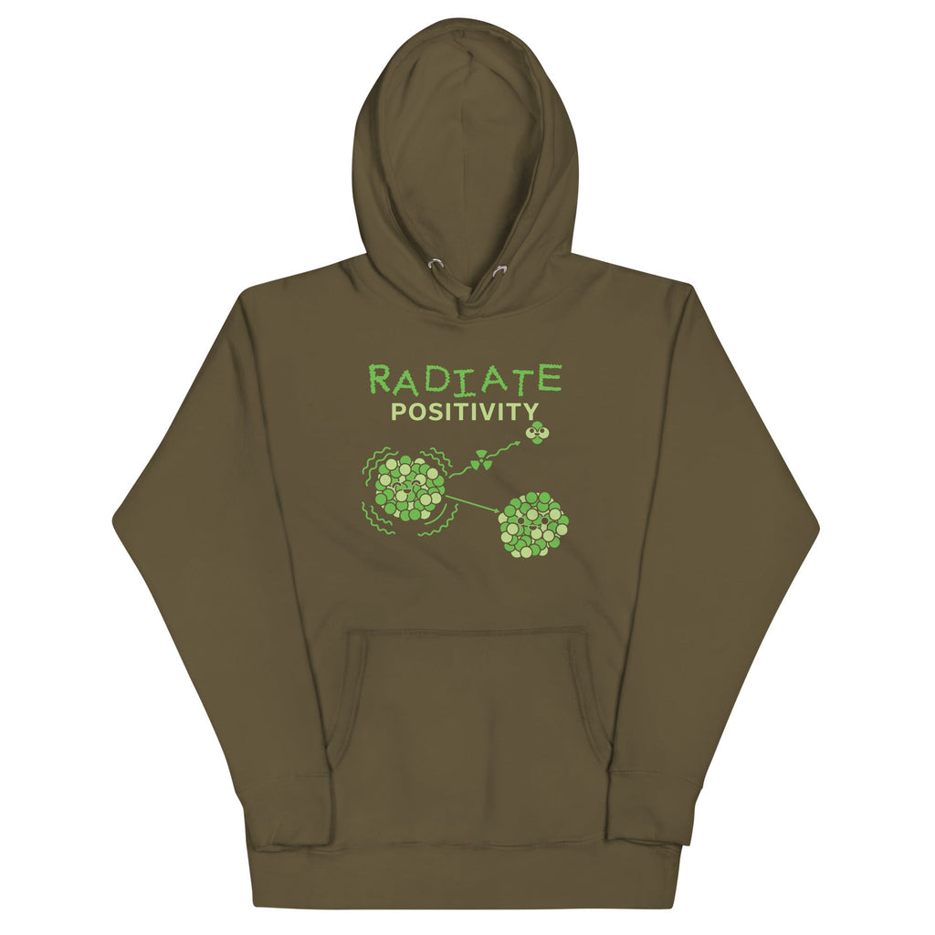Radiate Positivity Unisex Hoodie T-Shirts, Sweatshirt | PureTeeCo.com (Image 5)