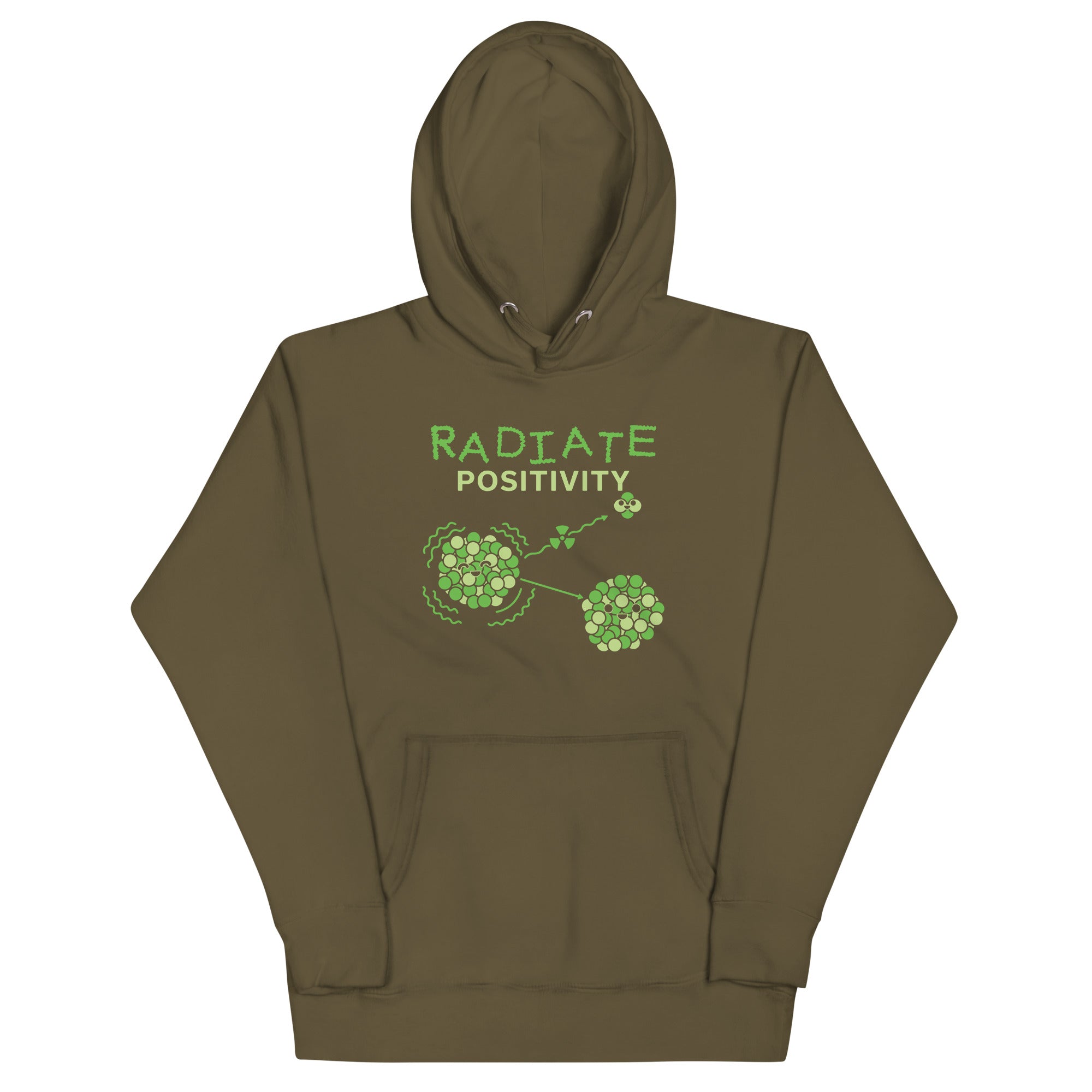 Radiate Positivity Unisex Hoodie T-Shirts, Sweatshirt | PureTeeCo.com (Image 5)