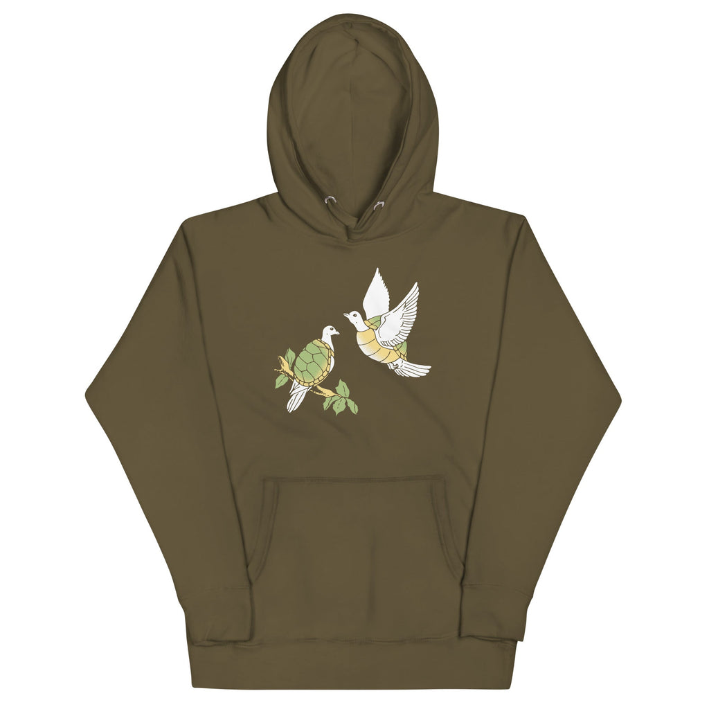 Two Turtle Doves Unisex Hoodie T-Shirts, Sweatshirt | PureTeeCo.com (Image 4)